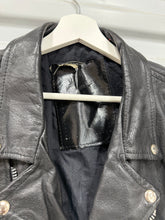 Load image into Gallery viewer, Real Leather Jacket Sz M

