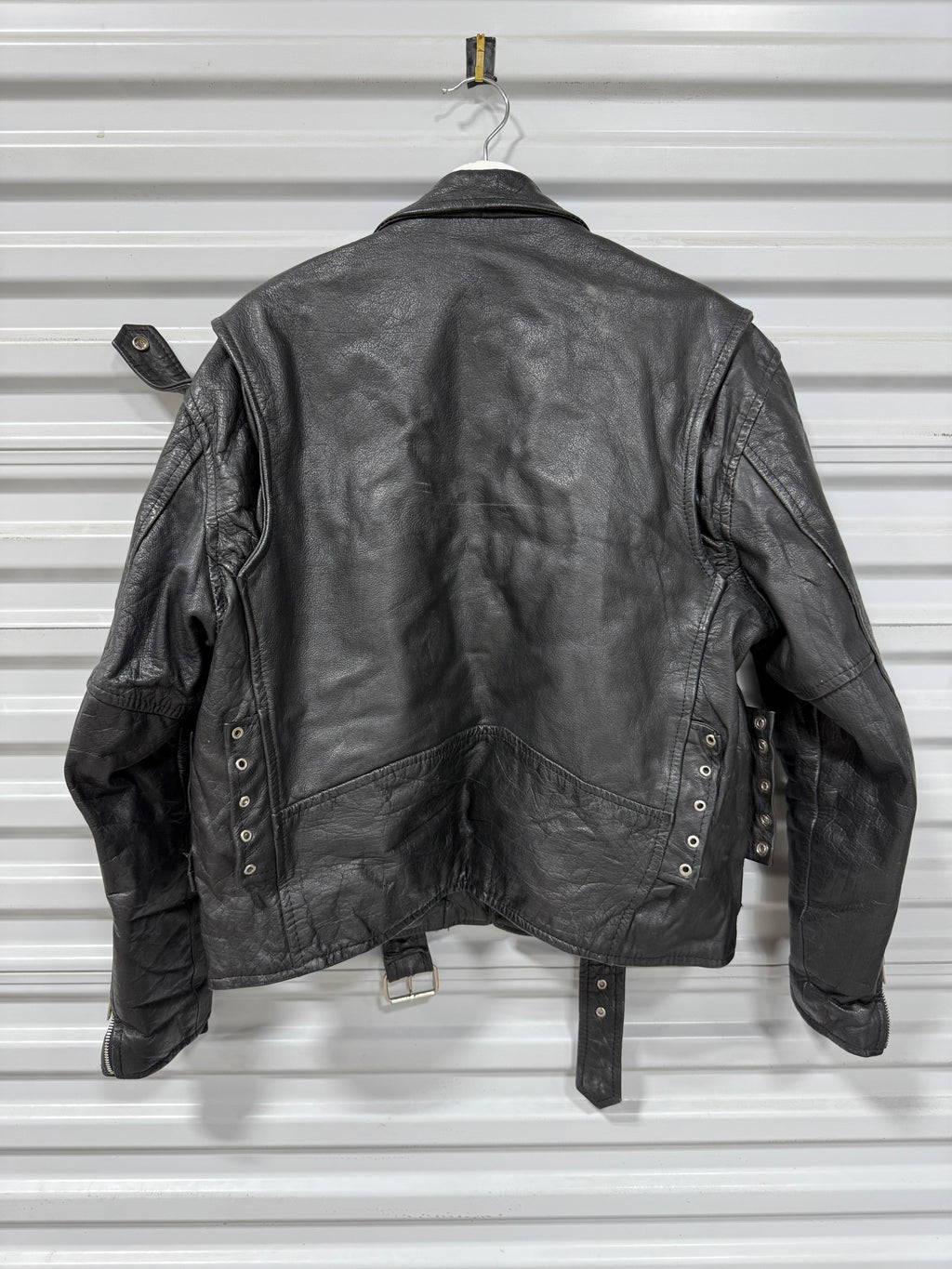 Real Leather Jacket Sz M