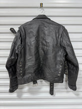 Load image into Gallery viewer, Real Leather Jacket Sz M
