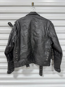 Real Leather Jacket Sz M