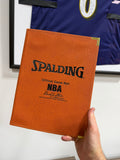 Vintage Spalding NBA Official Game Ball Portfolio Notebook