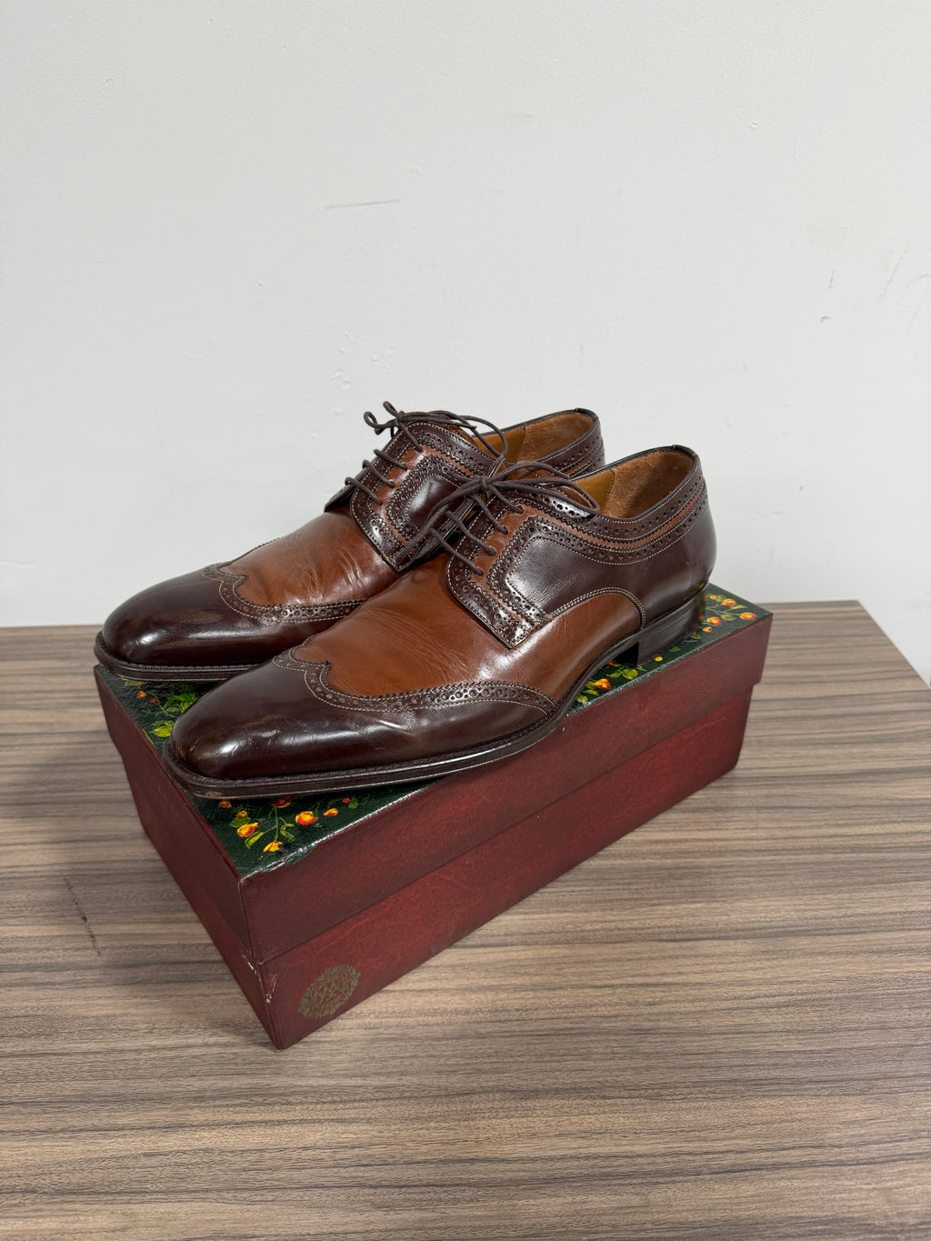 Mezlan Dress Shoes Size 11.5 Custom Box
