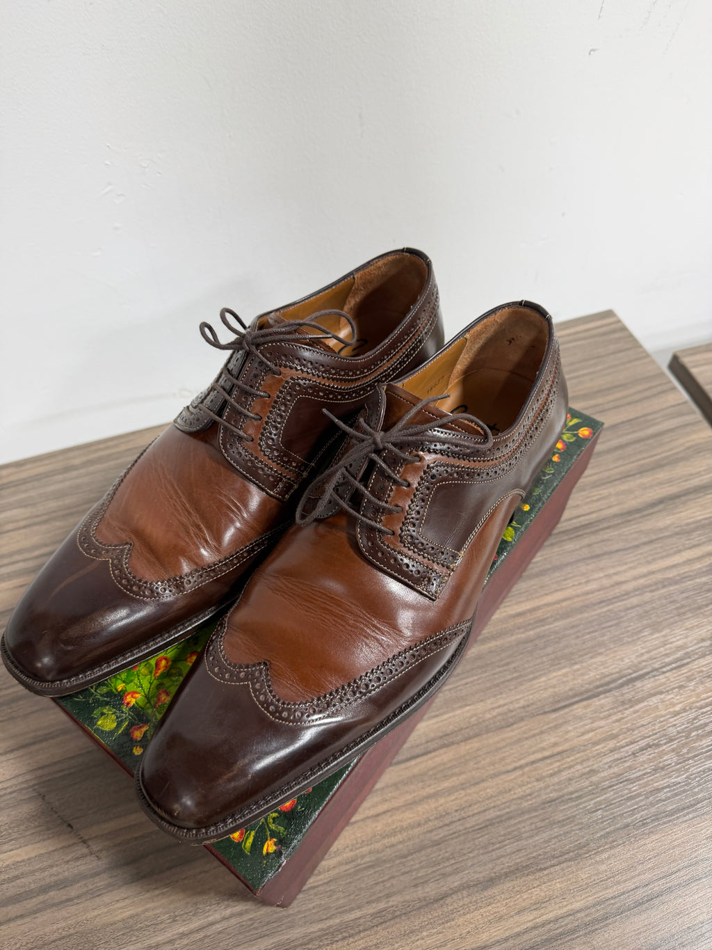 Mezlan Dress Shoes Size 11.5 Custom Box