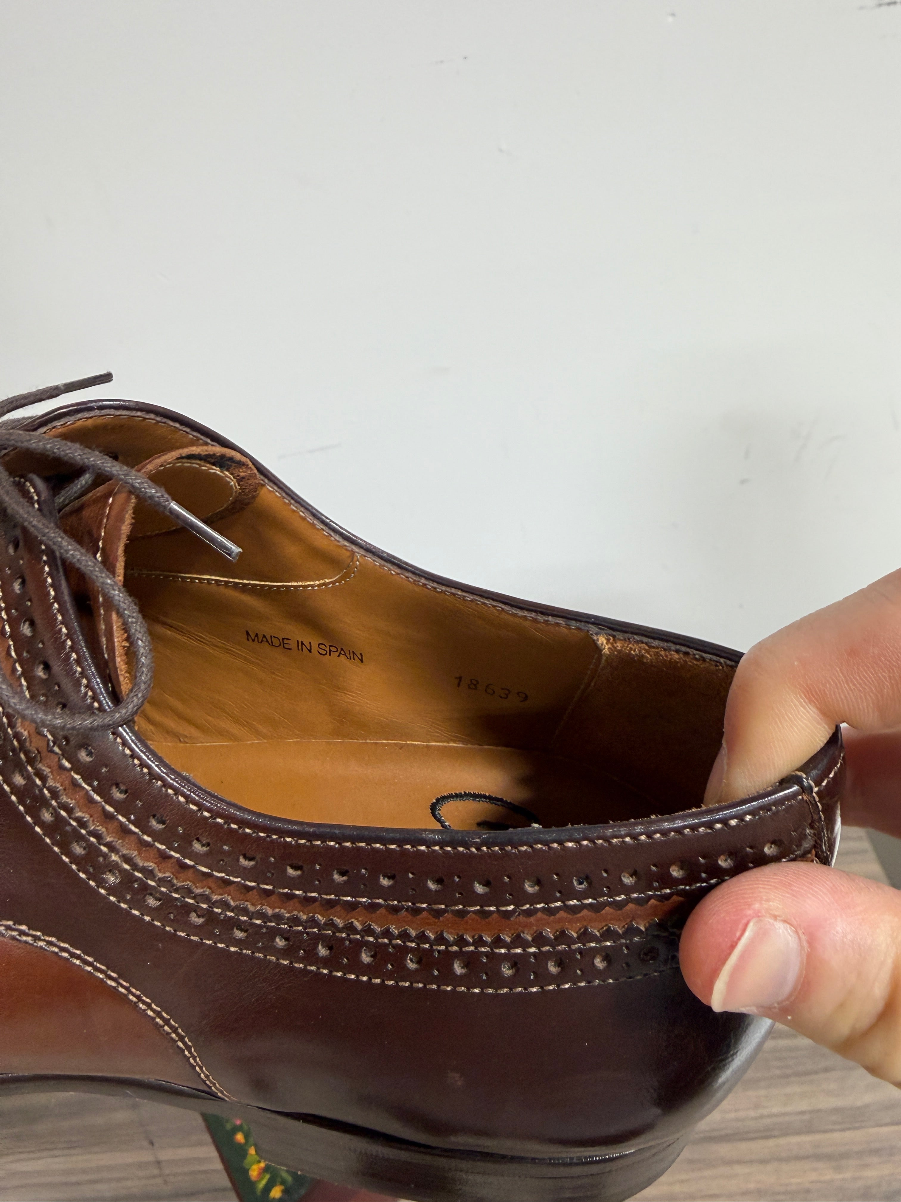 Mezlan Dress Shoes Size 11.5 Custom Box