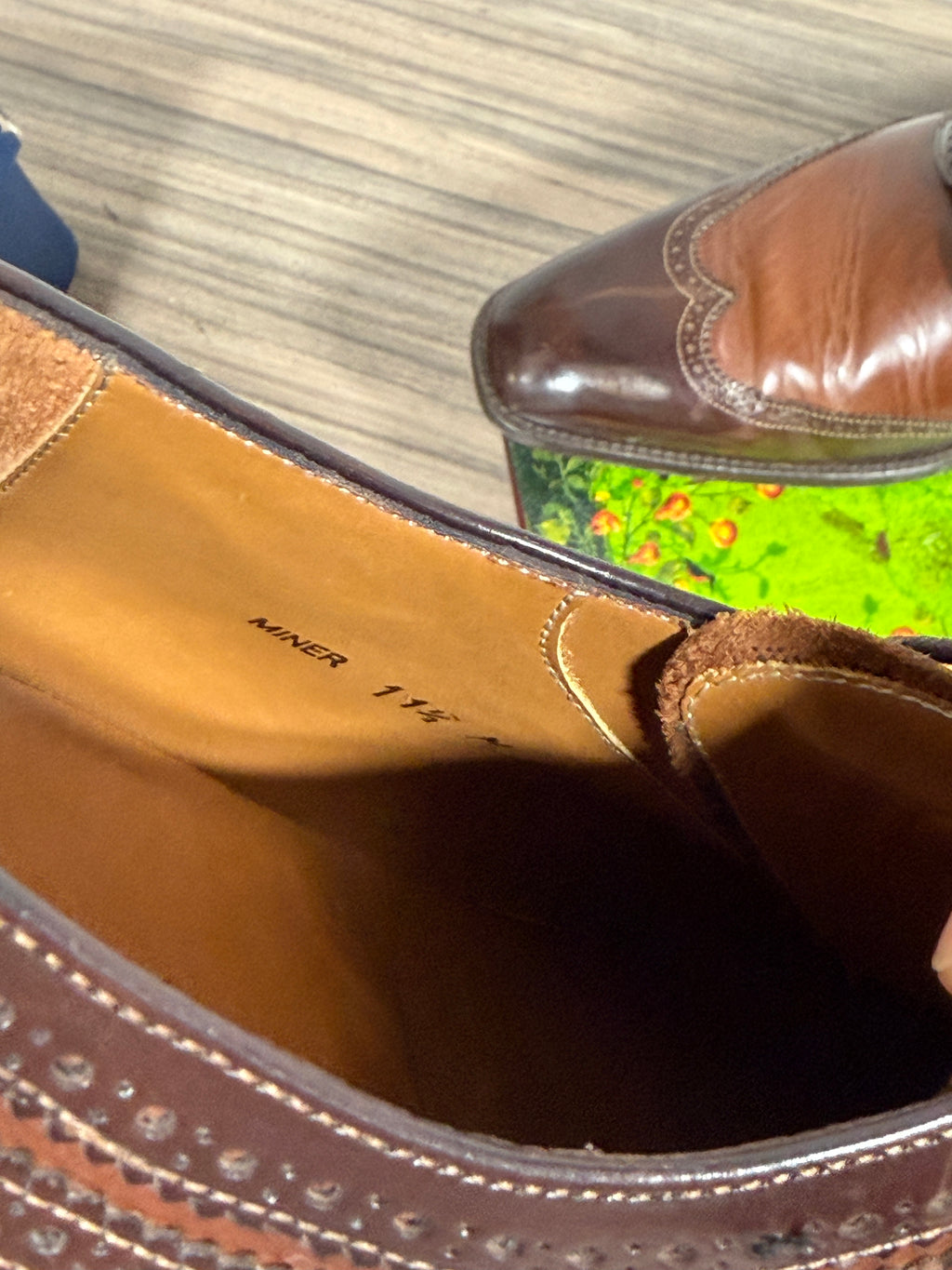 Mezlan Dress Shoes Size 11.5 Custom Box