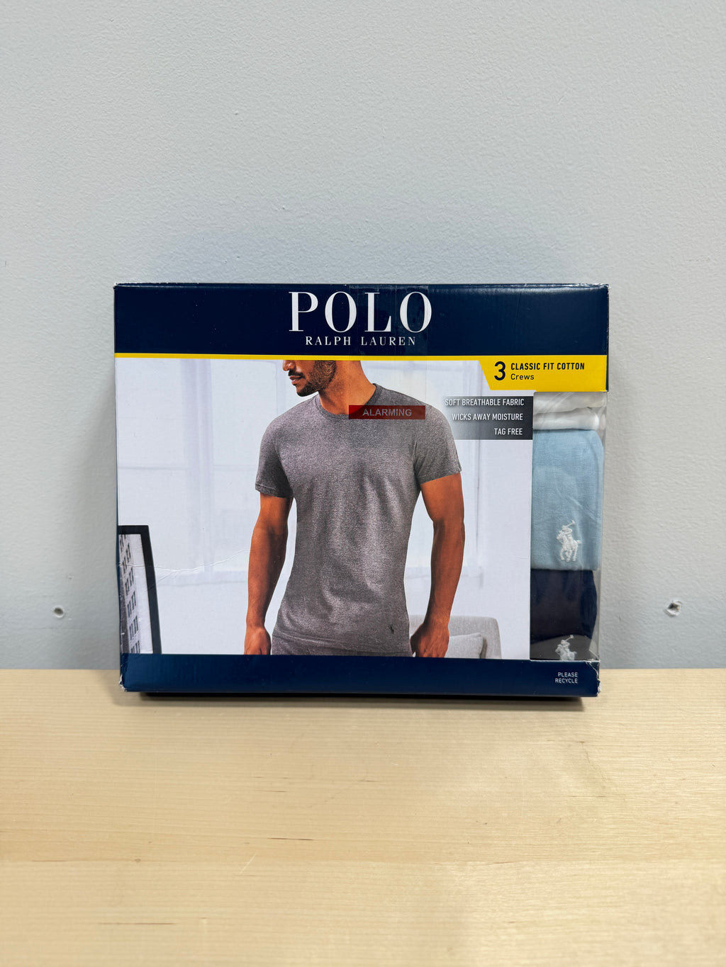 Polo Ralph Lauren Classic Fit Cotton Crews Sz S