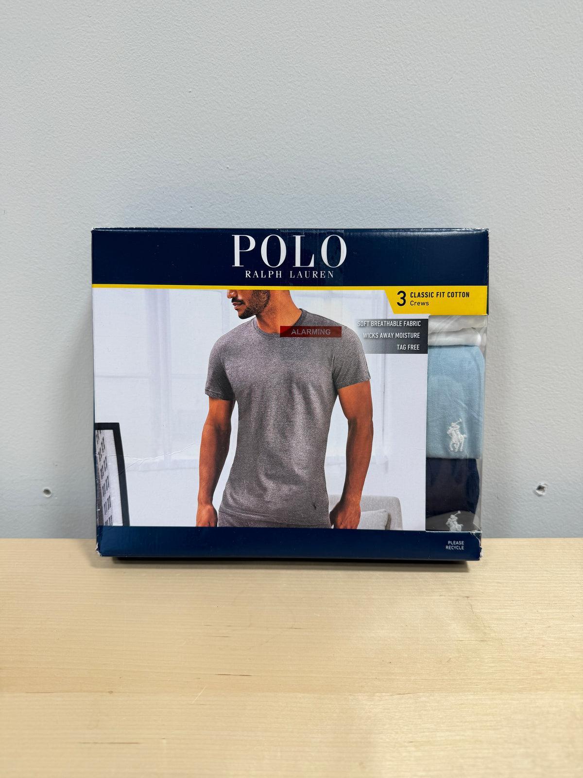 Polo Ralph Lauren Classic Fit Cotton Crews Sz S