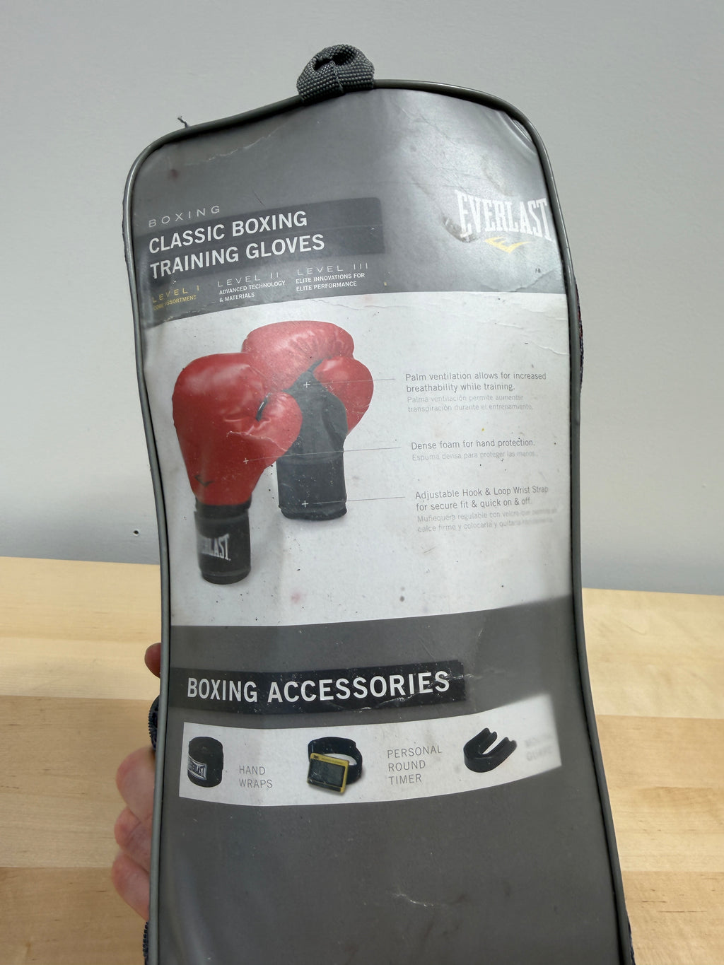 Everlast Classic Boxing Training Gloves Level 1