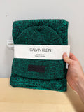 Calvin Klein Hat & Scarf Combo Green