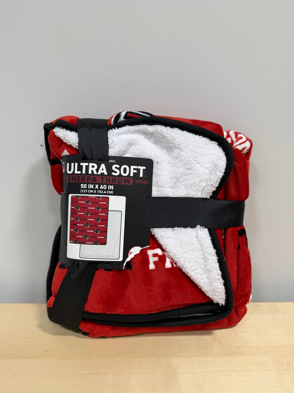 Atlanta Falcons Sherpa Throw Blanket