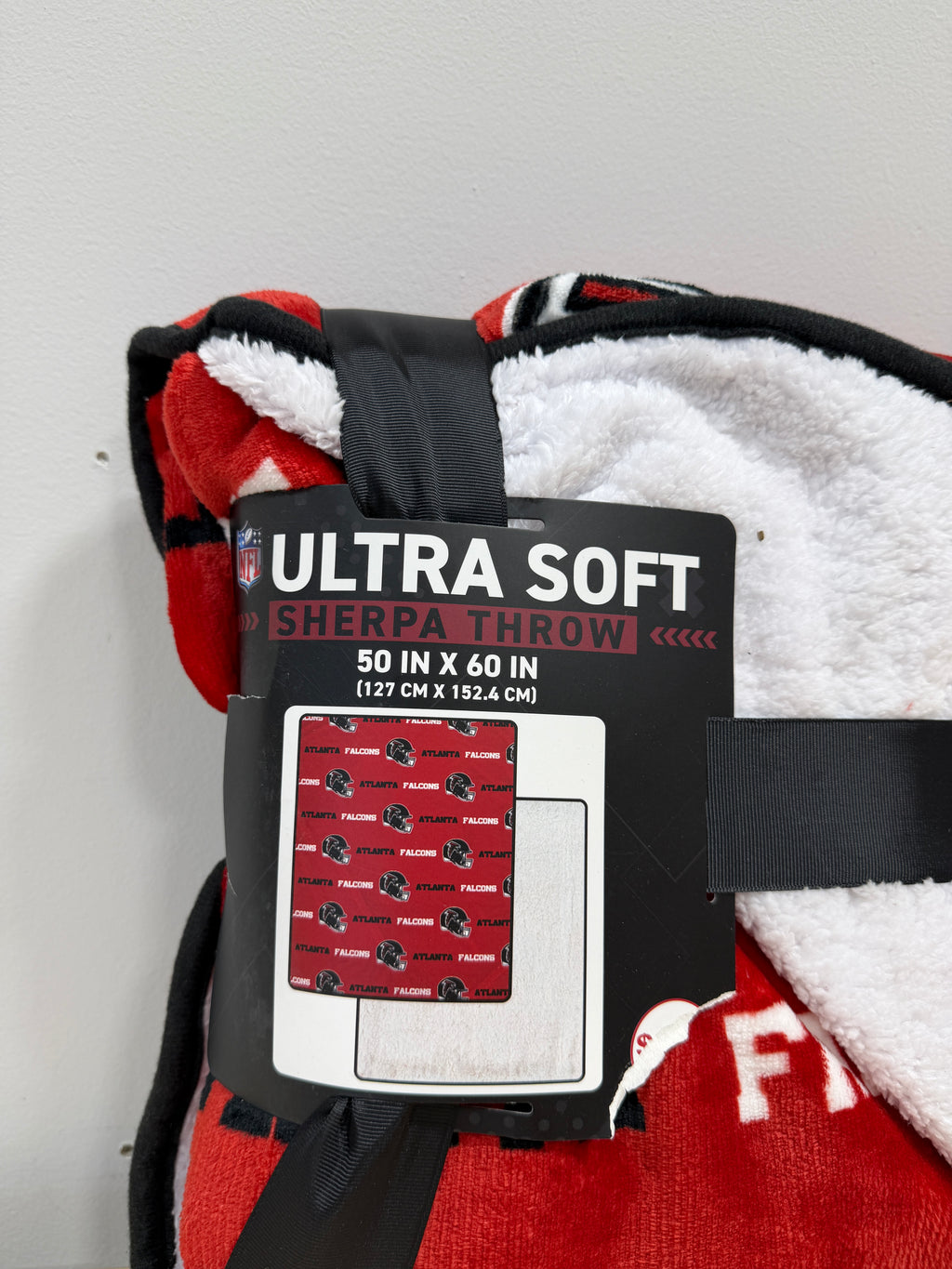 Atlanta Falcons Sherpa Throw Blanket