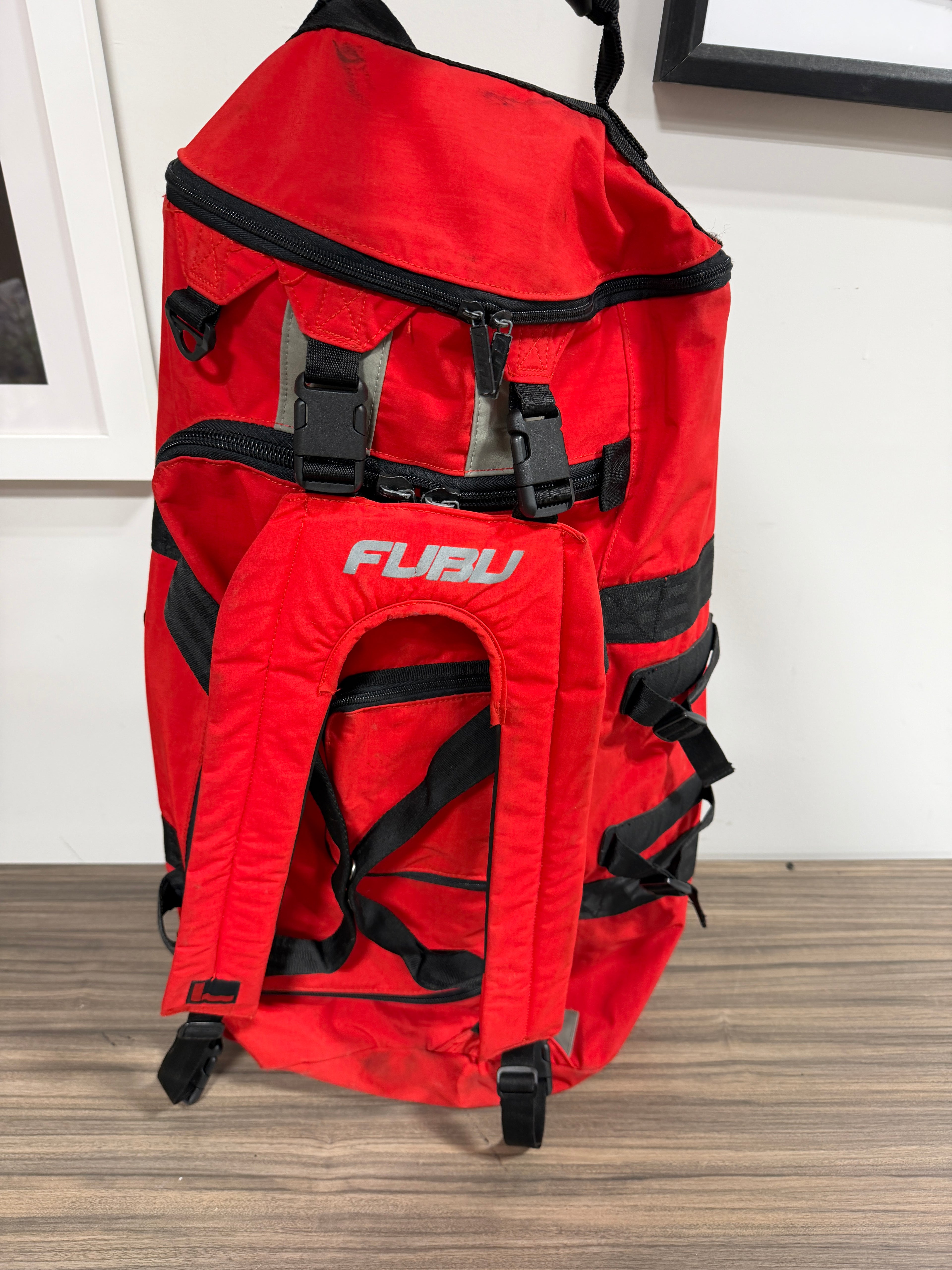 Vintage Fubu Duffle Backpack