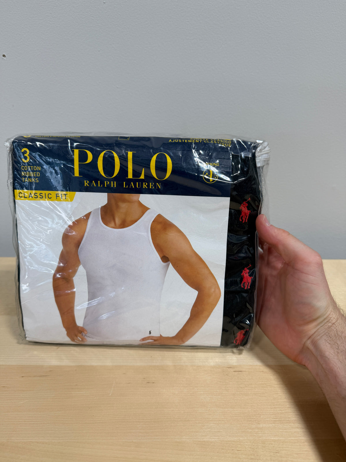 Polo Ralph Lauren Classic Fit Tank Black Sz 2XL