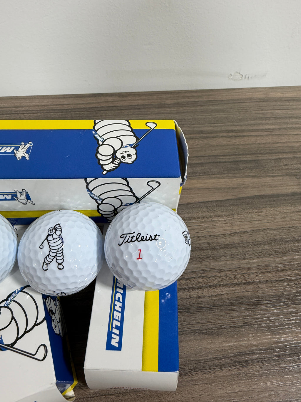 Michelin Titleist DT Solor Golf Balls (1 Sleeve Per Order)