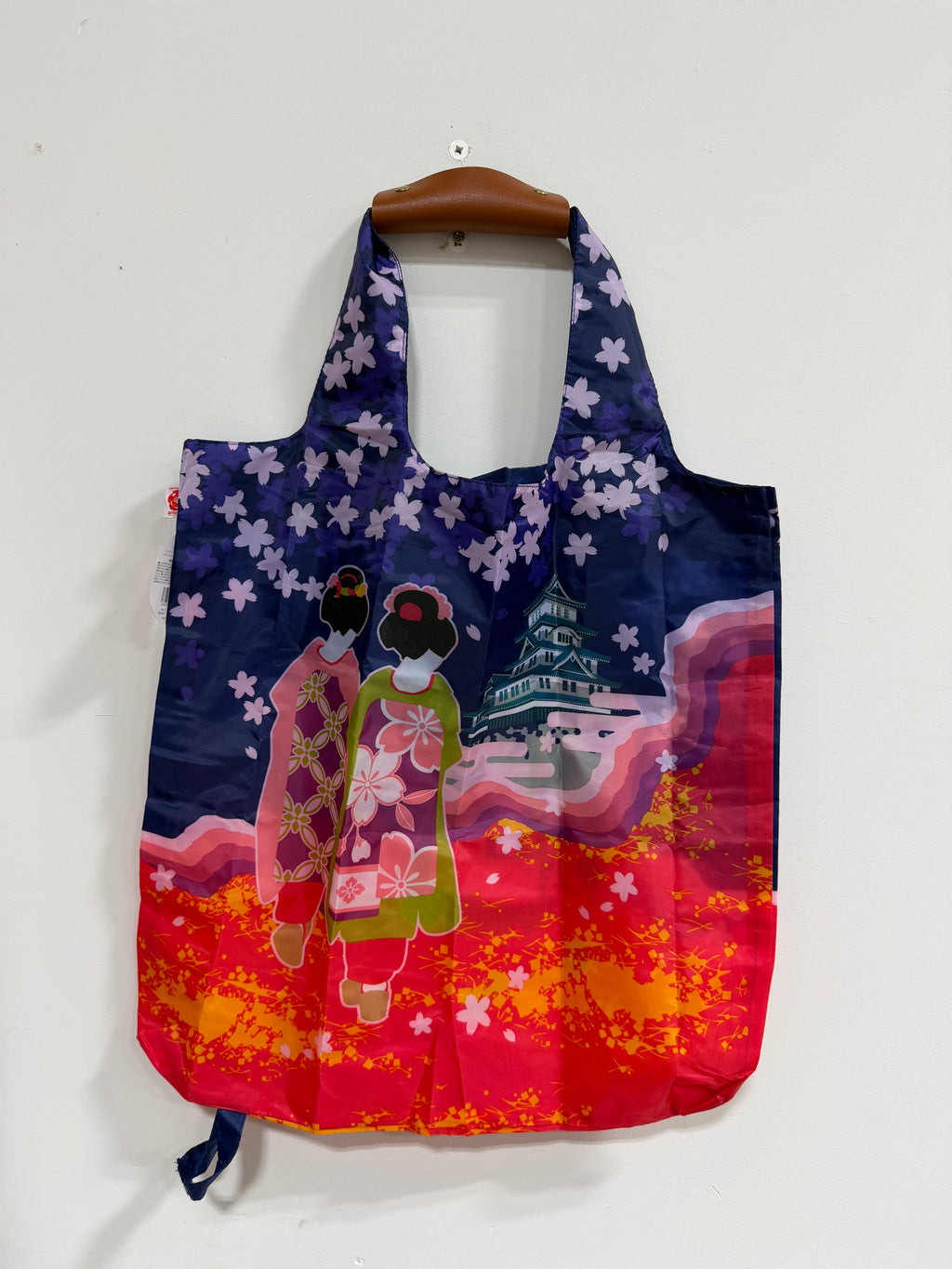 Japanese Reusable Tote Bag With Handle