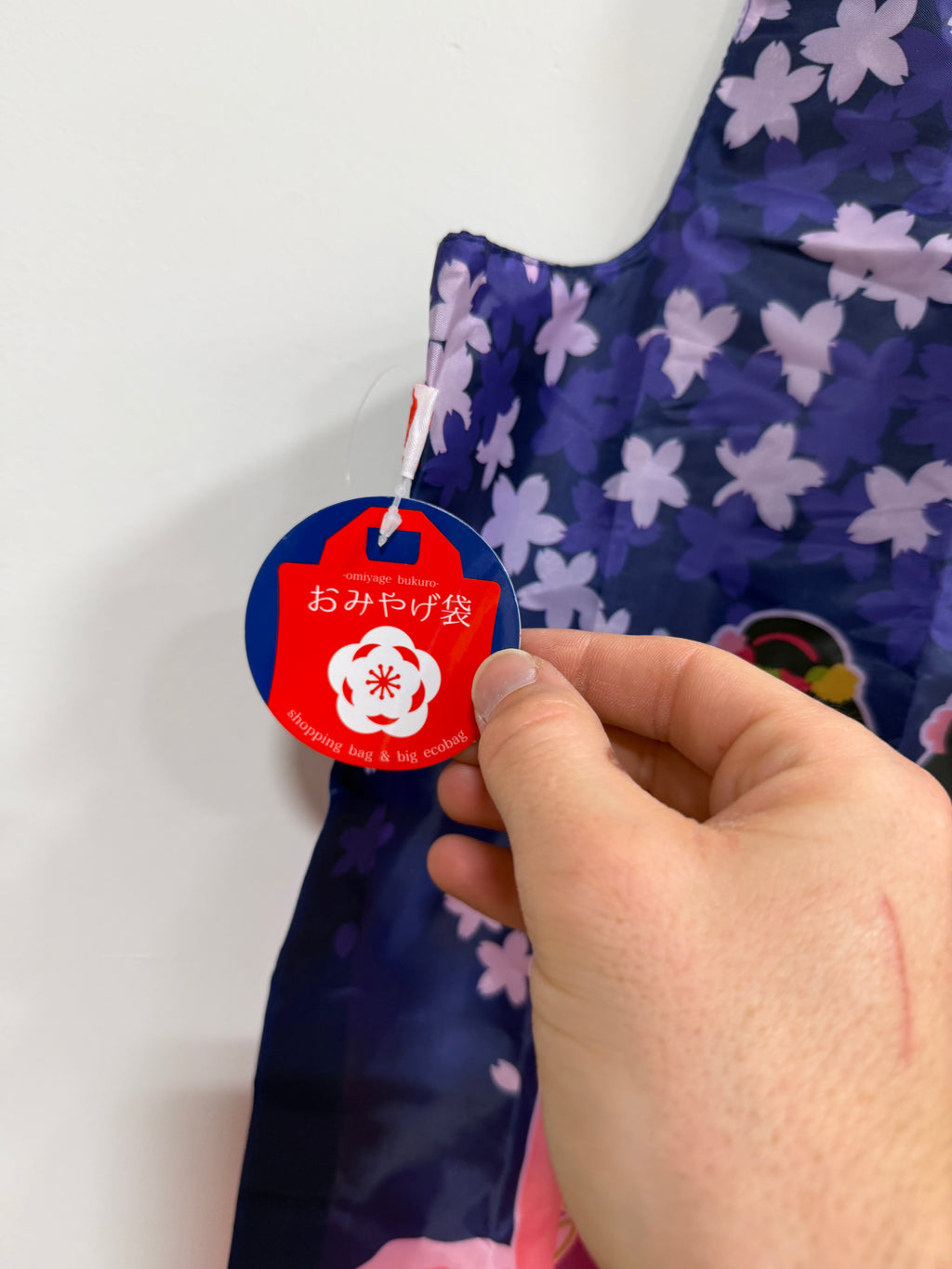 Japanese Reusable Tote Bag With Handle