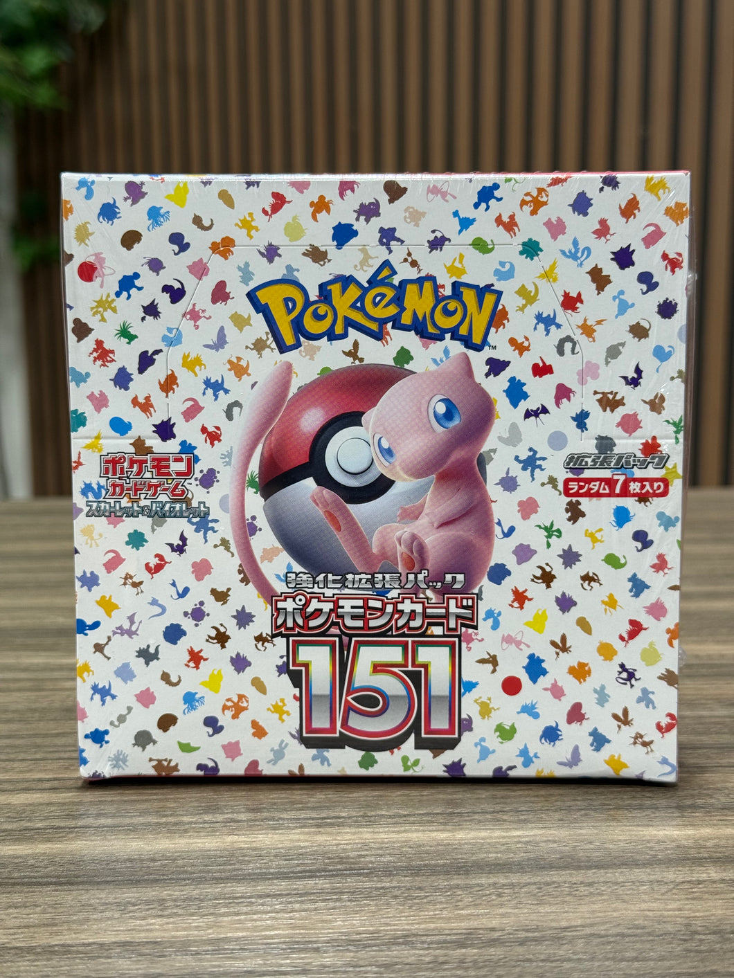 Pokemon 151 Japanese Booster Box
