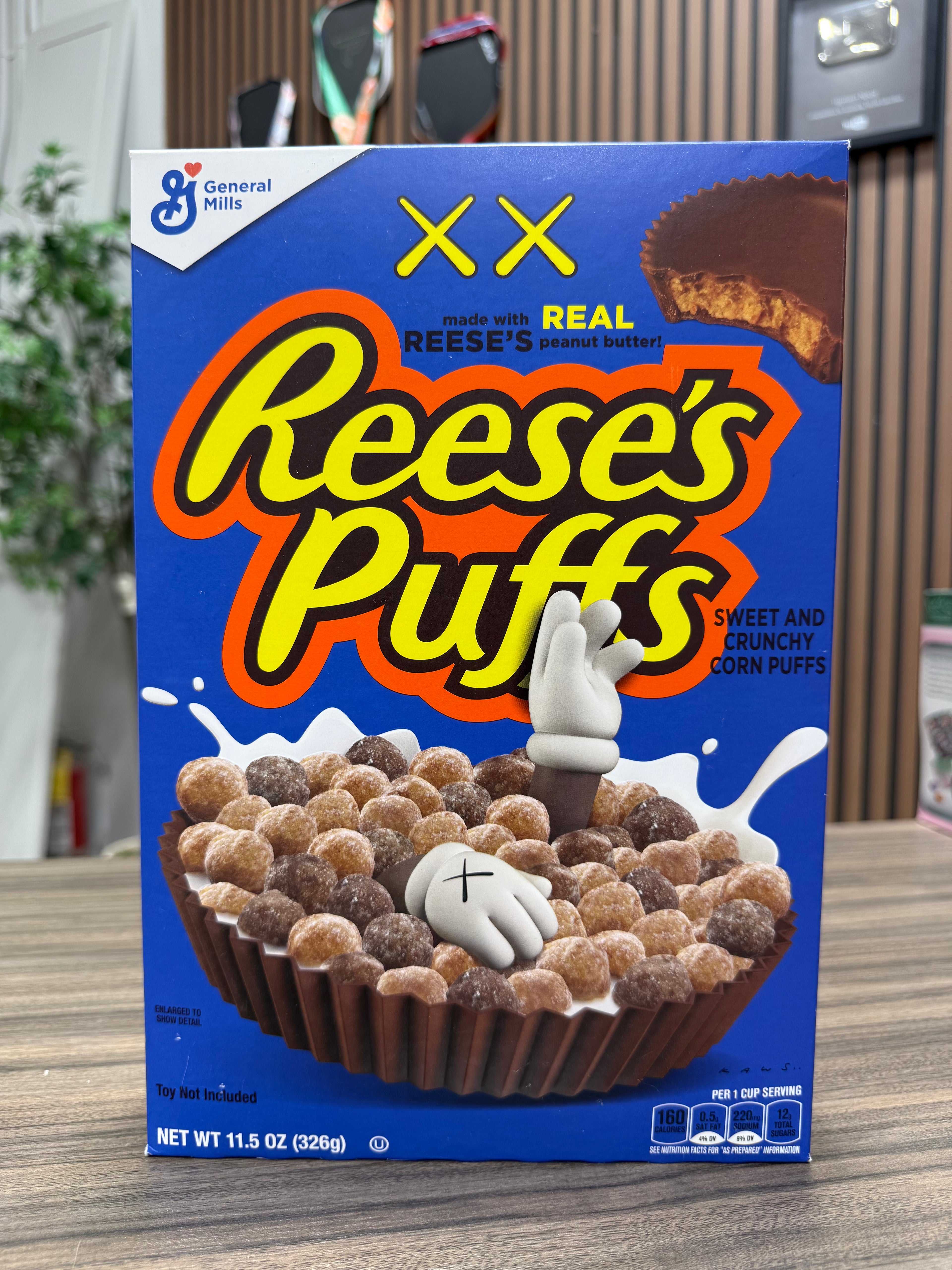 Reese's x Kaws Cereal