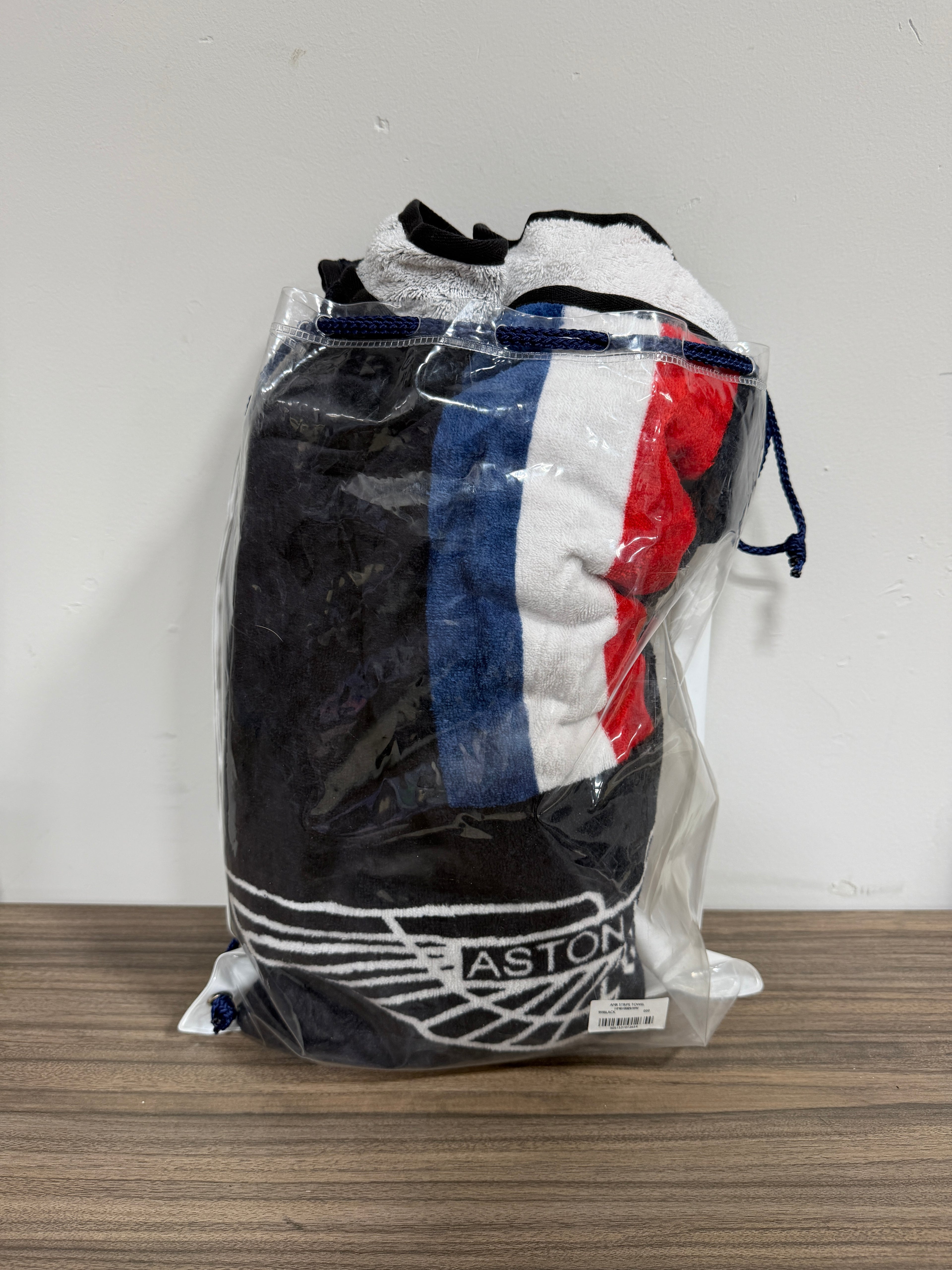 Aston Martin Racing Stripe Towel