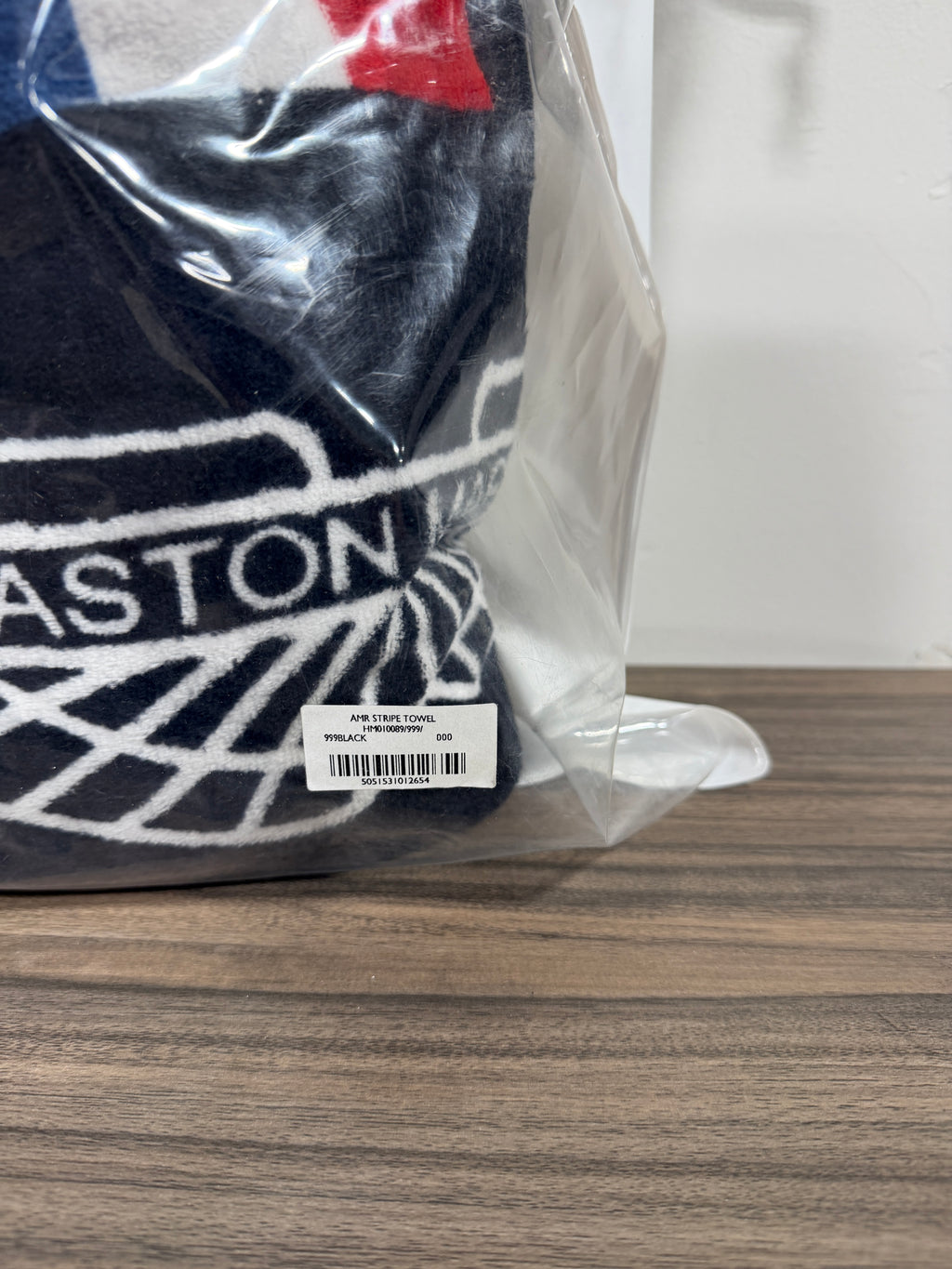 Aston Martin Racing Stripe Towel