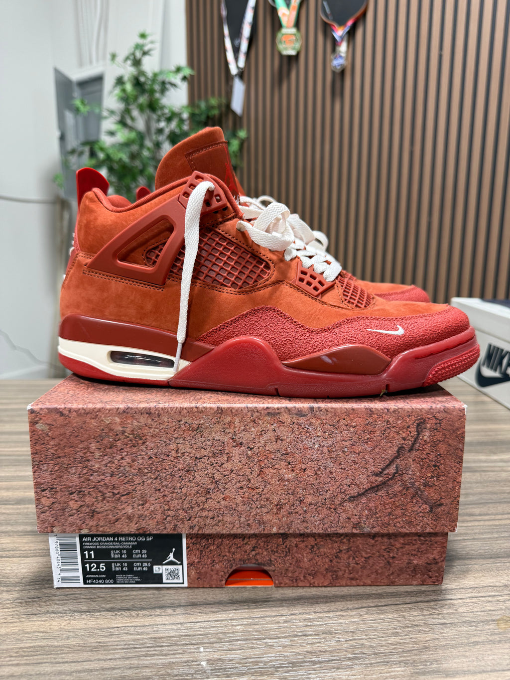 Jordan 4 Nigel Sylvester Brick By Brick Sz 11