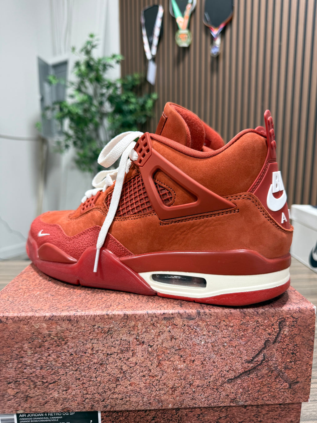 Jordan 4 Nigel Sylvester Brick By Brick Sz 11