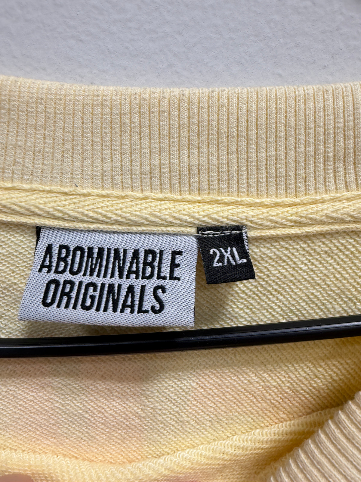Abominable Originals yellow & red set men's sz 2XL top/XL pants