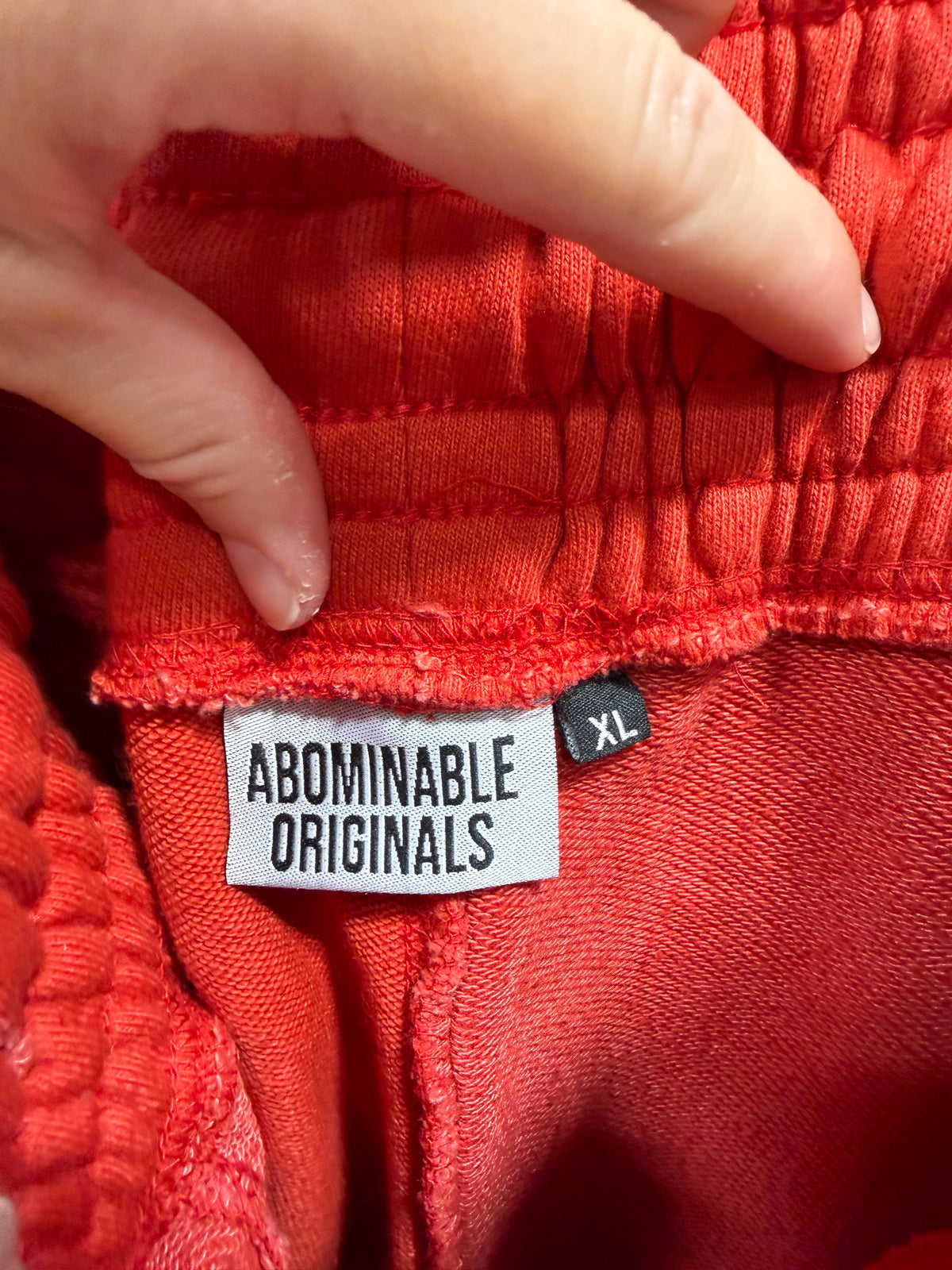 Abominable Originals yellow & red set men's sz 2XL top/XL pants