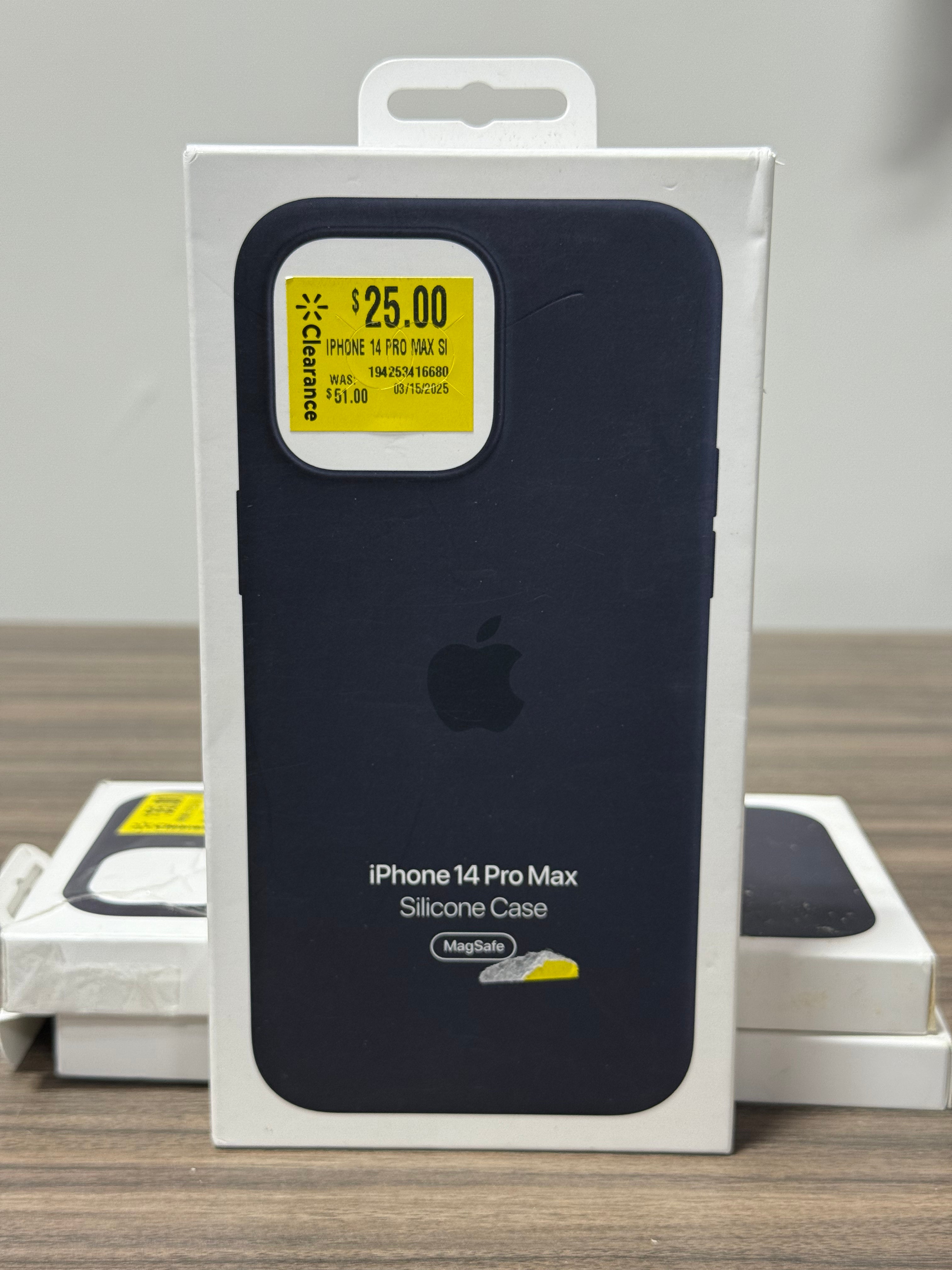 iPhone 14 Pro Max Silicone Case Midnight