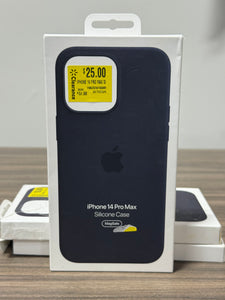 iPhone 14 Pro Max Silicone Case Midnight