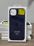 iPhone 14 Plus Silicone Case - Midnight