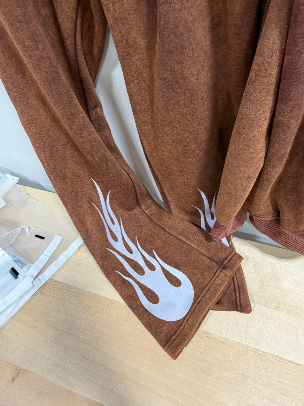 Zip-up hoodie and matching sweatpants set men's sz 3XL