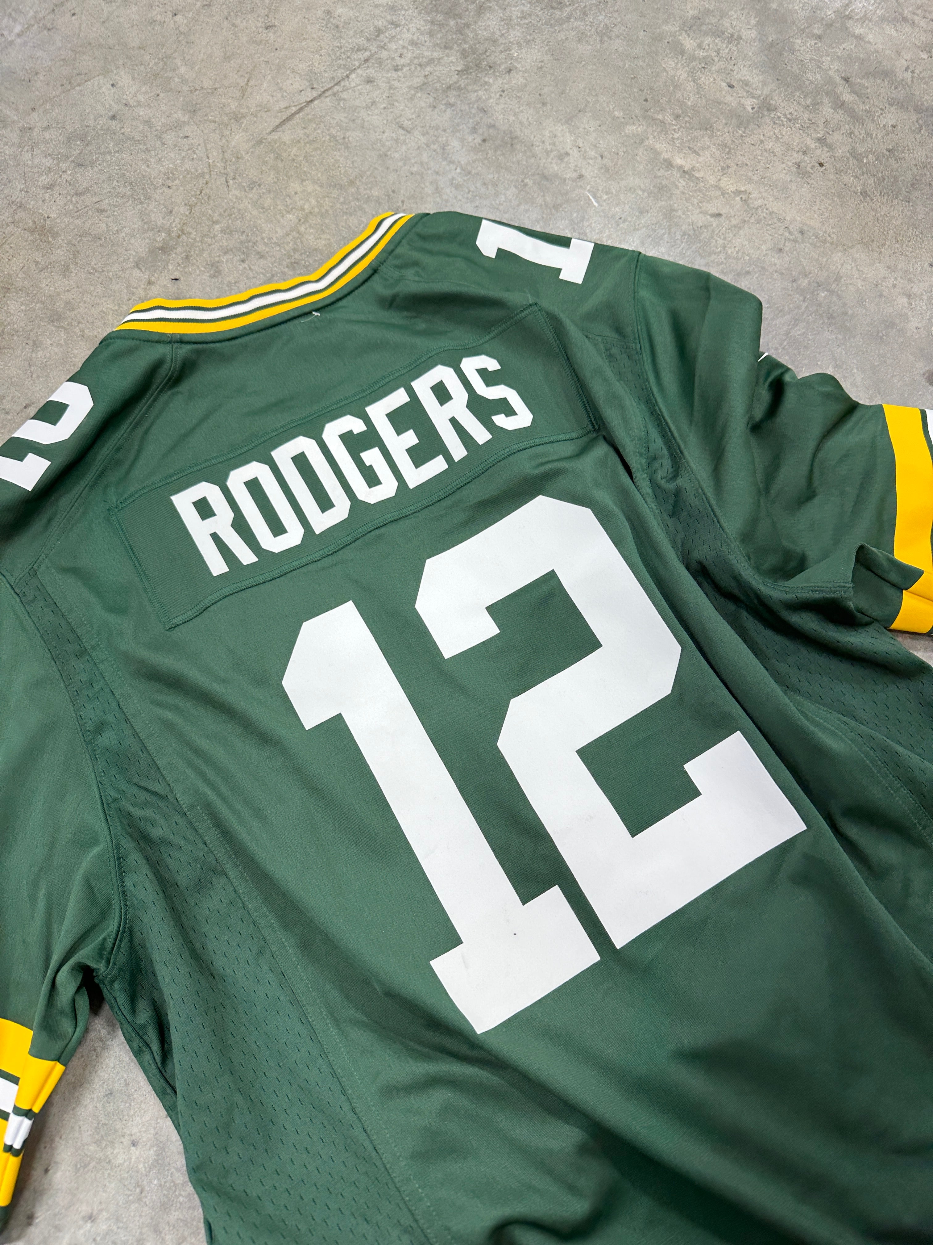 Aaron Rodgers Green Bay Jersey Sz XL
