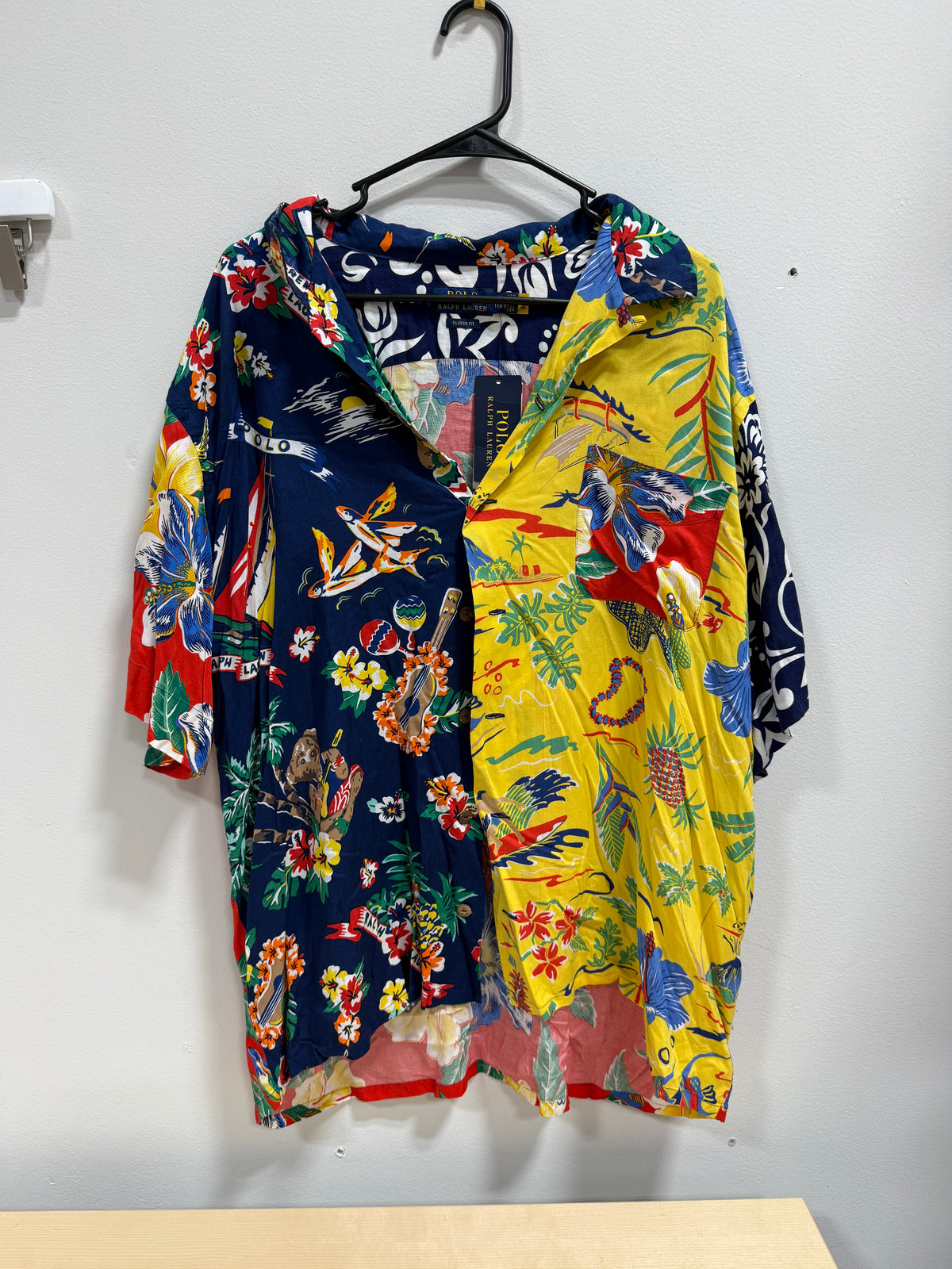 Polo Ralph Lauren Colorblock/hawaiian polo men's sz 2XL
