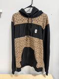 Coach signature color-blocked hoodie men's sz 2XL