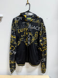 Versace Jeans black zip-up hoodie men's sz 2XL