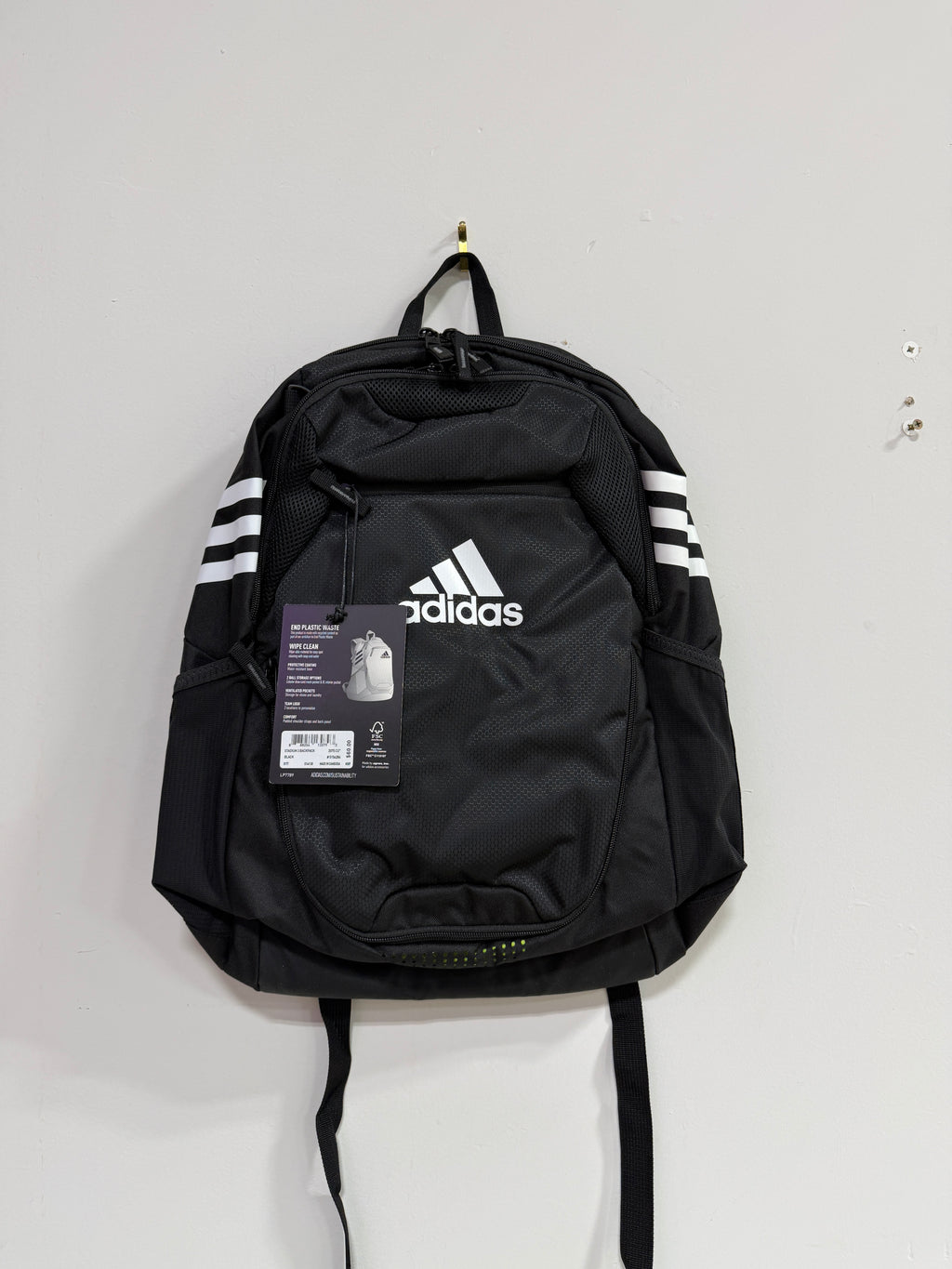 Adidas Stadium 3 Backpack Black