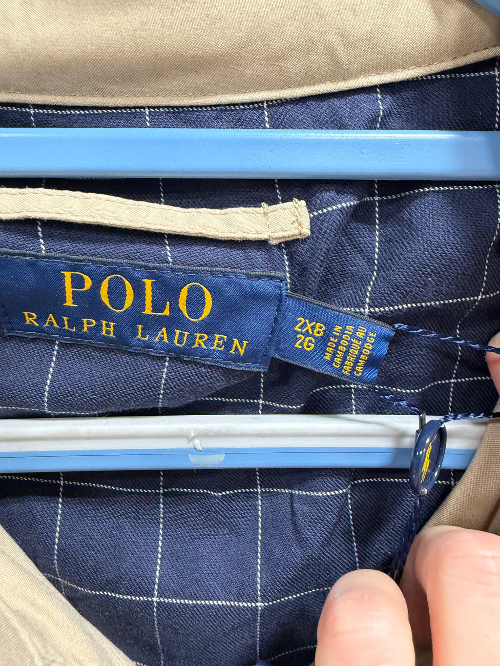 Polo Ralph Lauren bi-swing windbreaker jacket men's sz 2XL