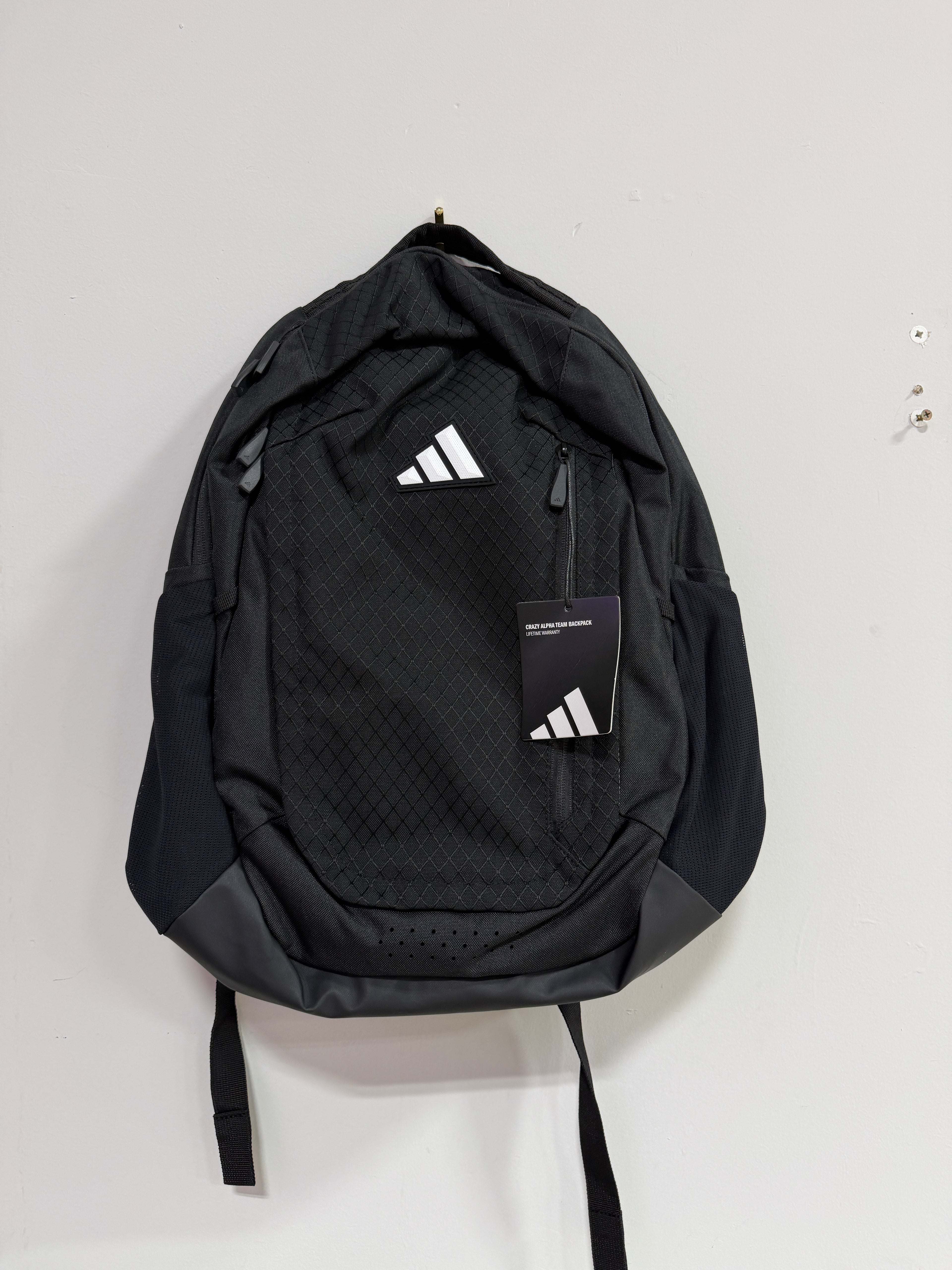 Adidas Crazy Alpha Team Backpack Black