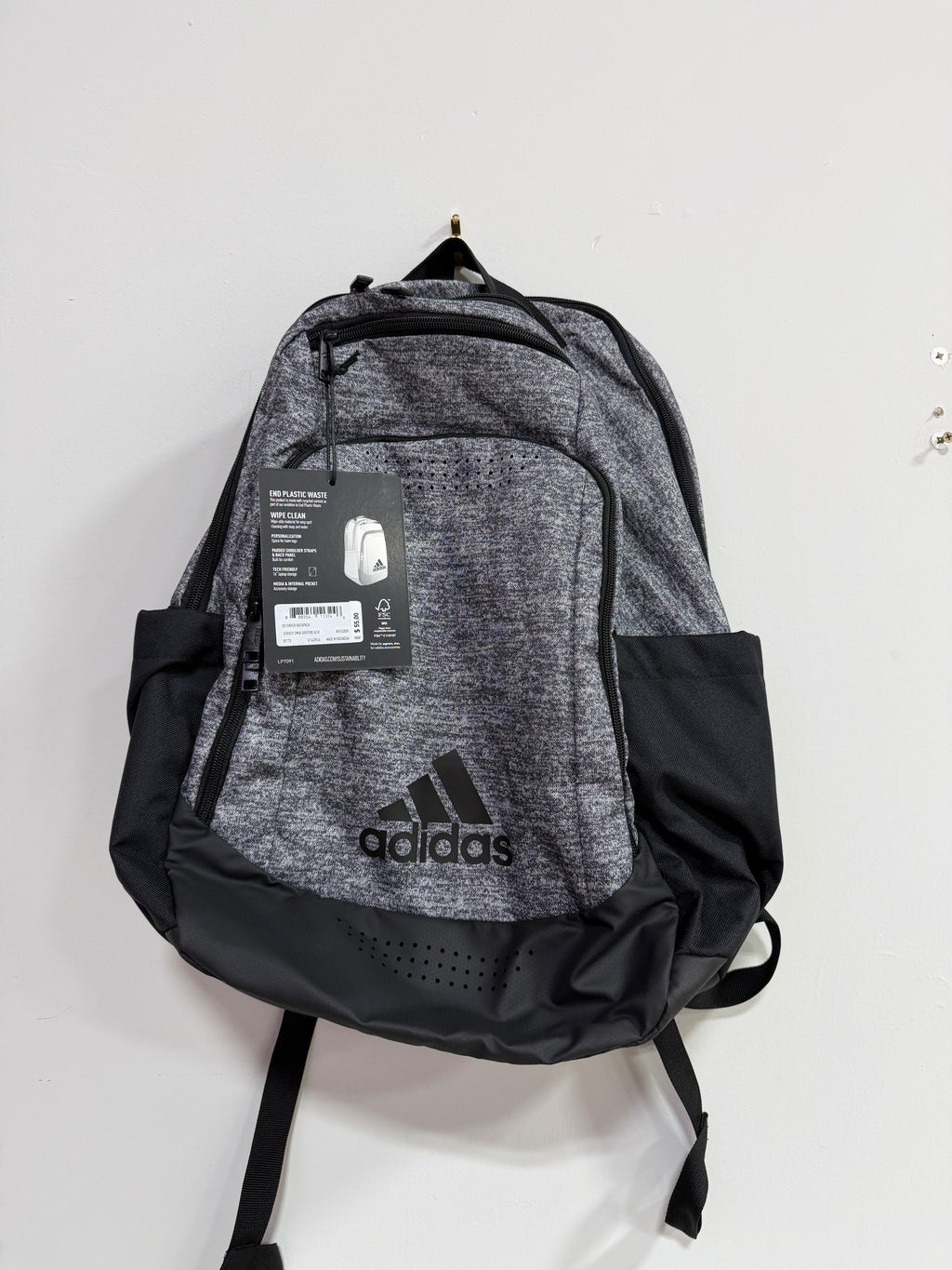 Adidas Defender Backpack Onix Grey