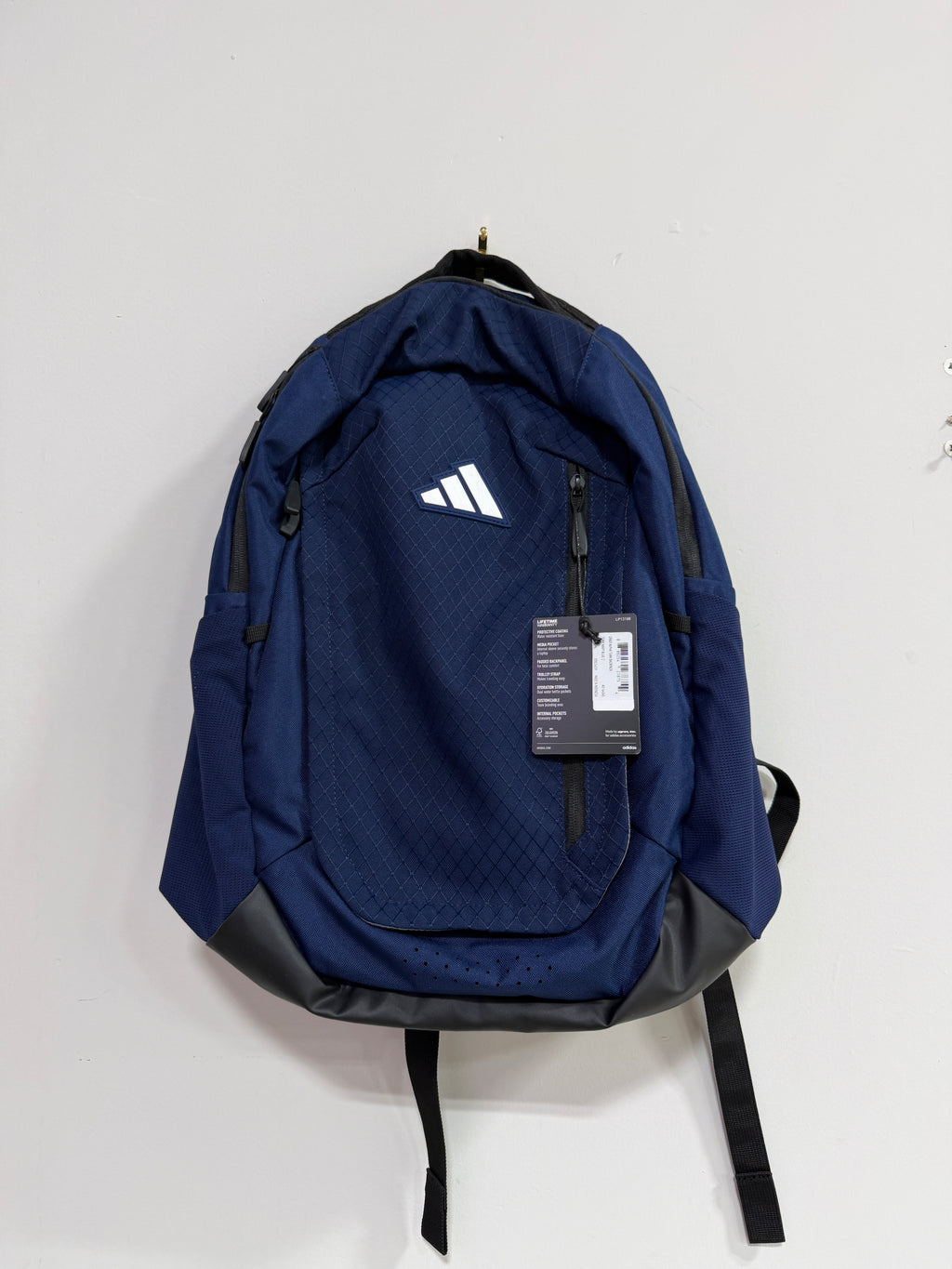 Adidas Crazy Alpha Team Backpack - Navy Blue
