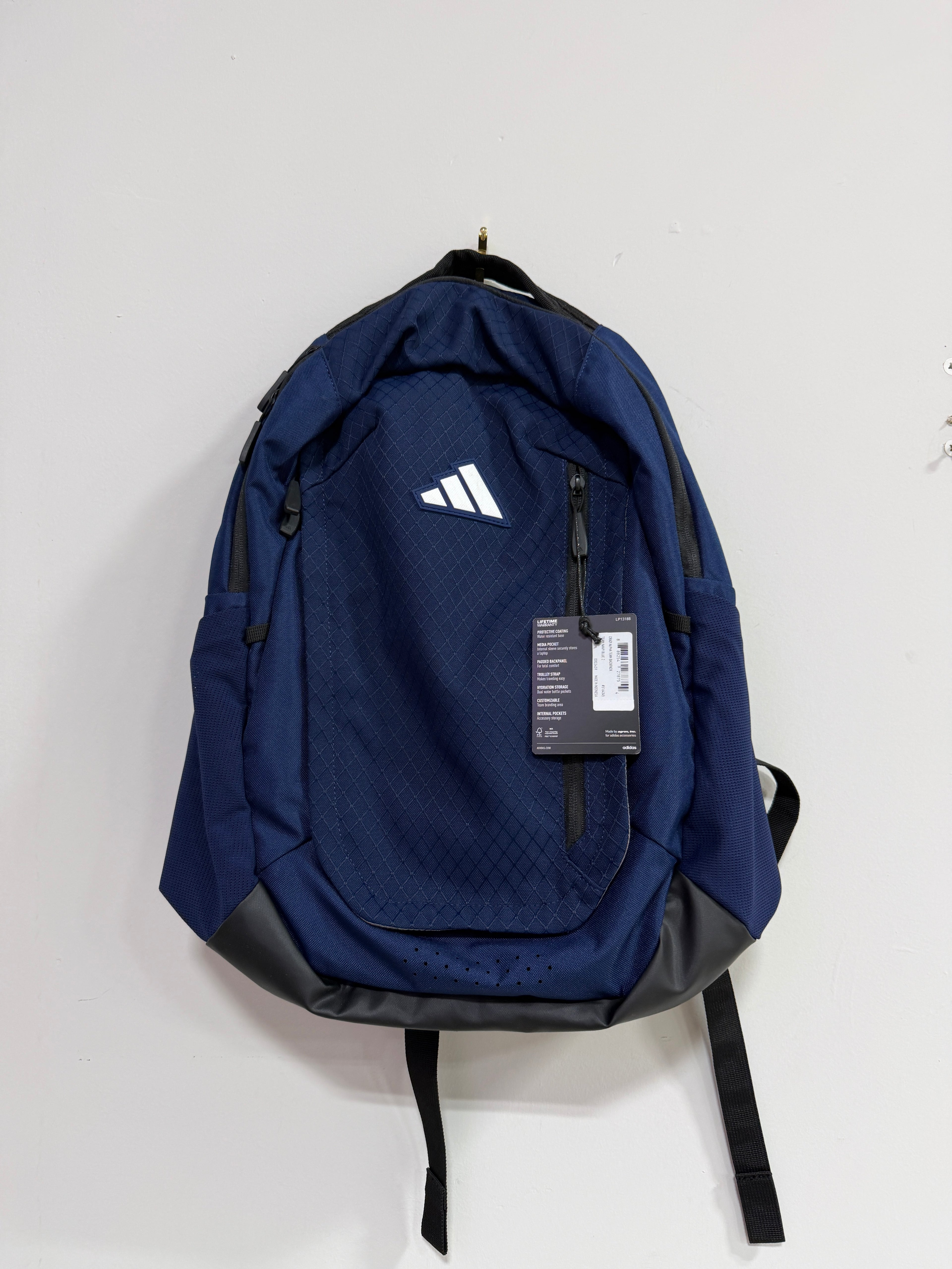 Adidas Crazy Alpha Team Backpack - Navy Blue