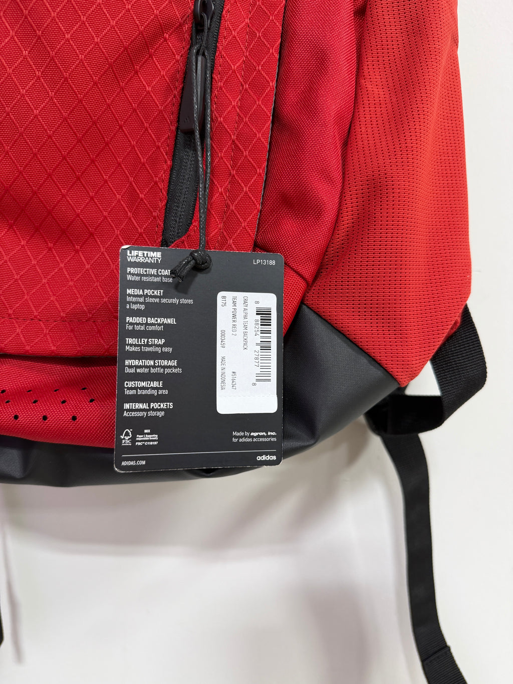 Adidas Power Red Backpack 2