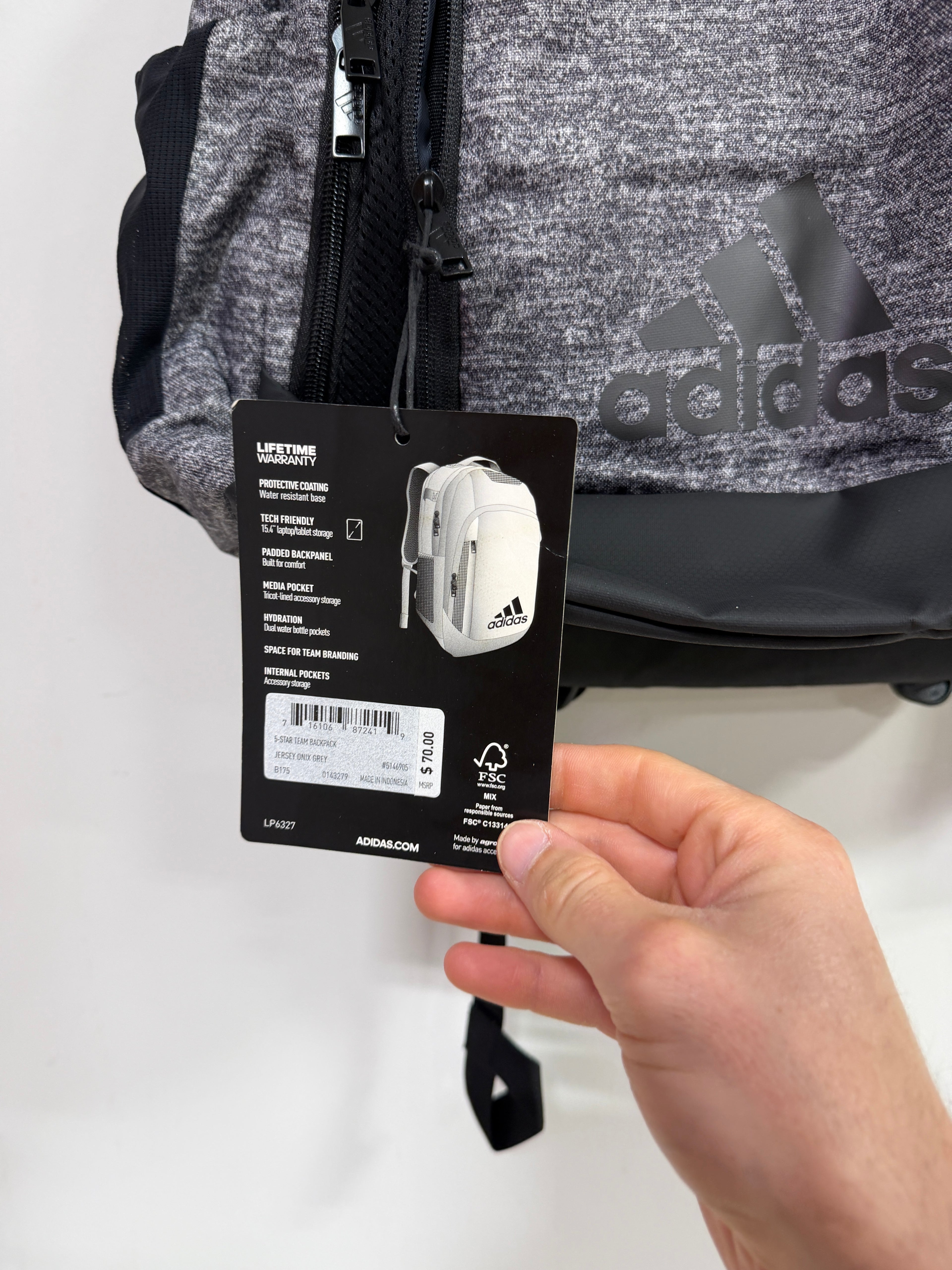 Adidas 5 Star Team Backpack