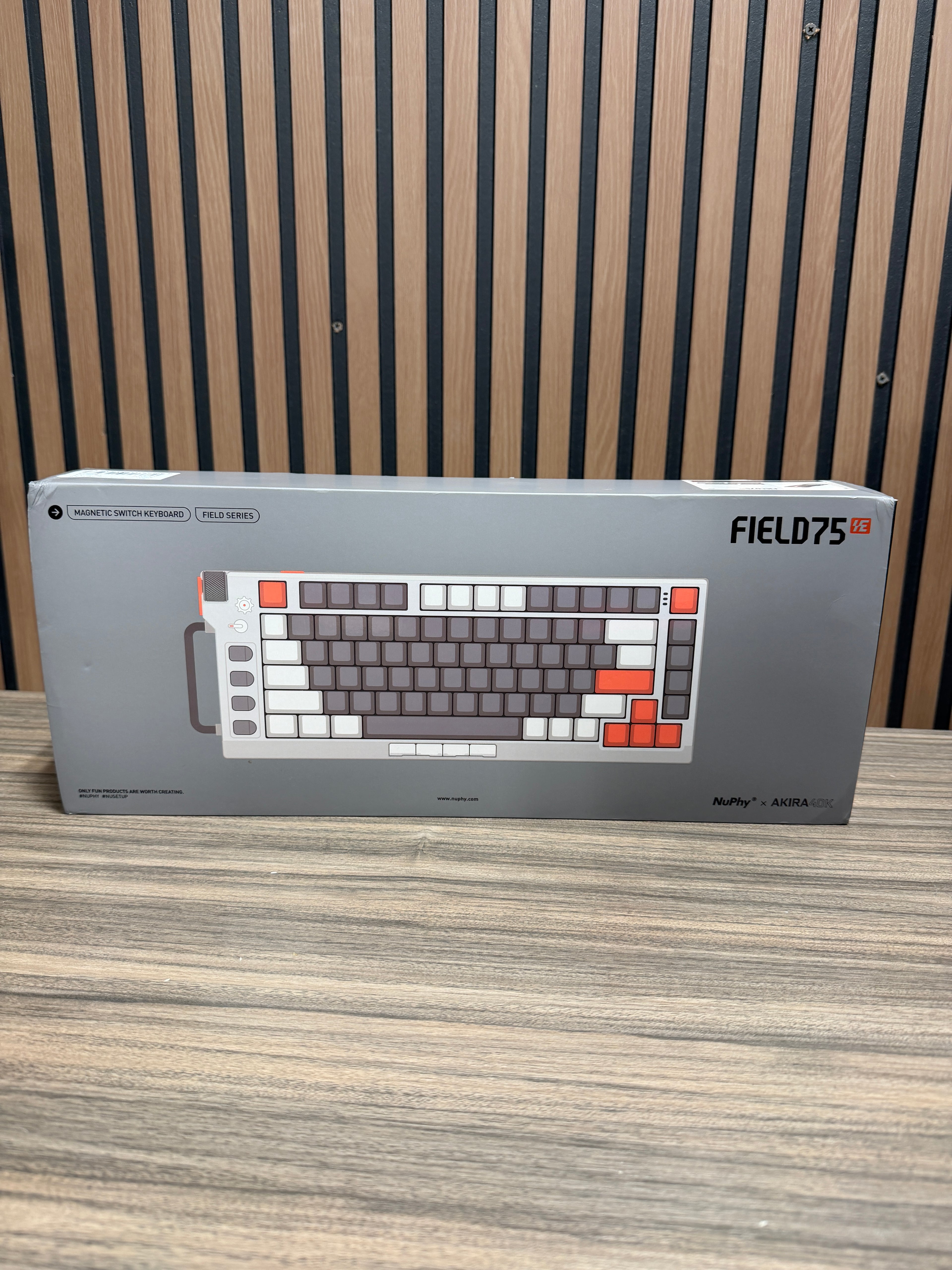 NuPhy Field75 HE magnetic switch keyboard box