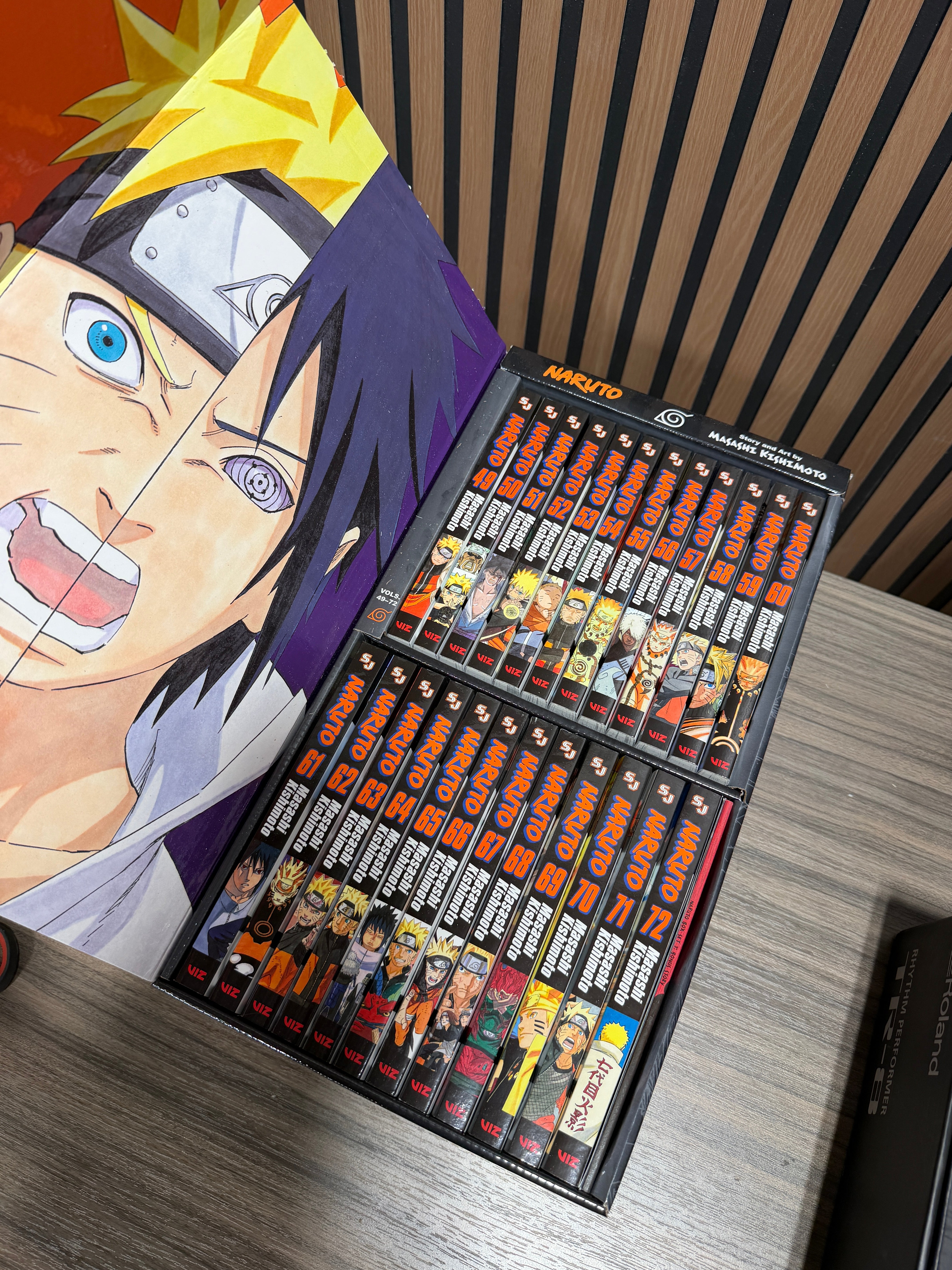 英語版 NARUTO 49巻から72巻　BOXセット Naruto Manga Box Set 3 Volumes 49-72 by Masashi Kishimoto English