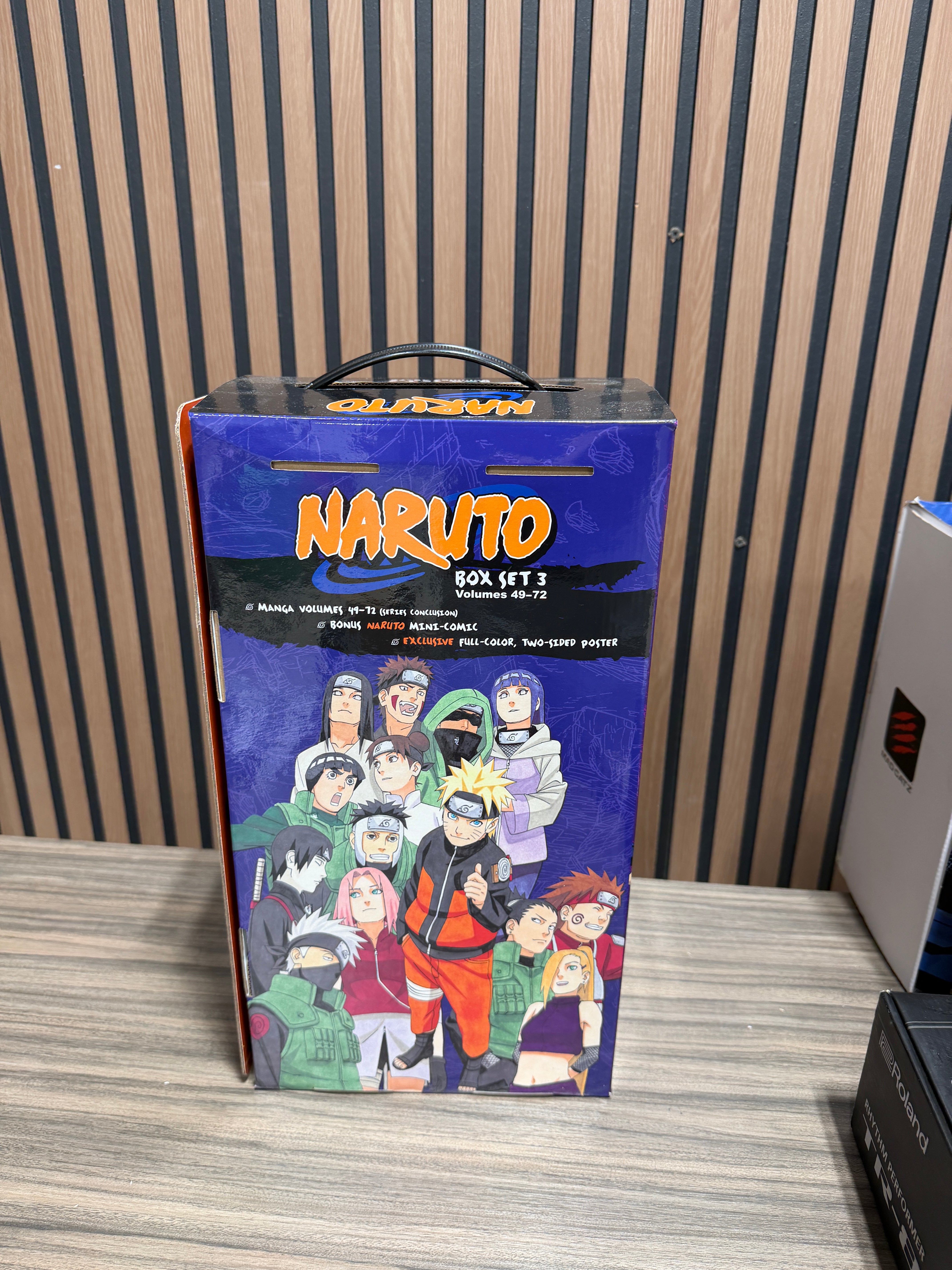 Naruto Manga Box Set 3 Volumes 49-72 by Masashi Kishimoto English