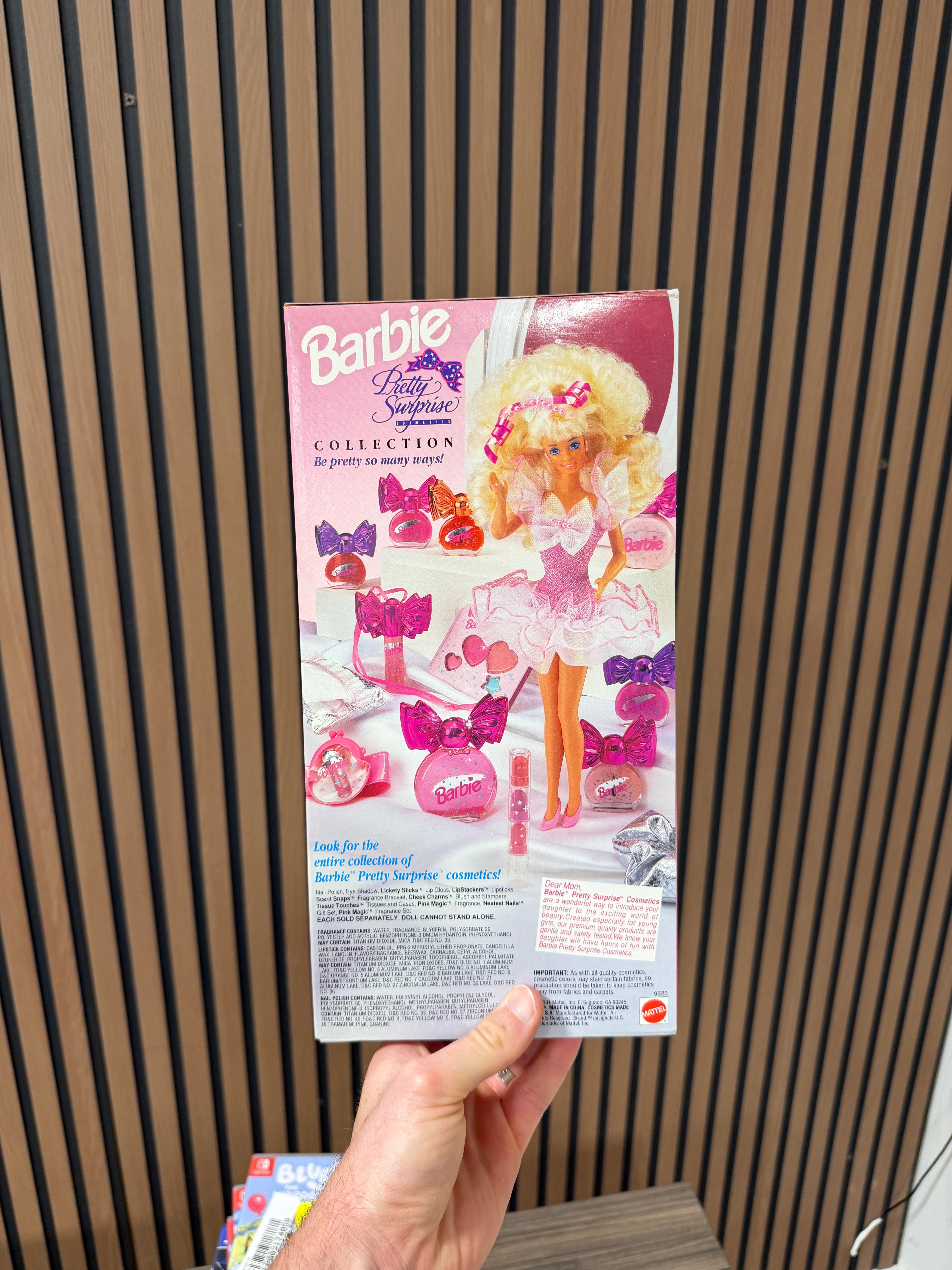 1991 Mattel Pretty Surprise Barbie (Model #9823)