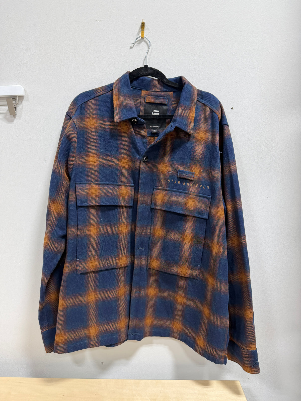G-Star RAW Unisex Pocketony Service Overshirt Sz 2XL