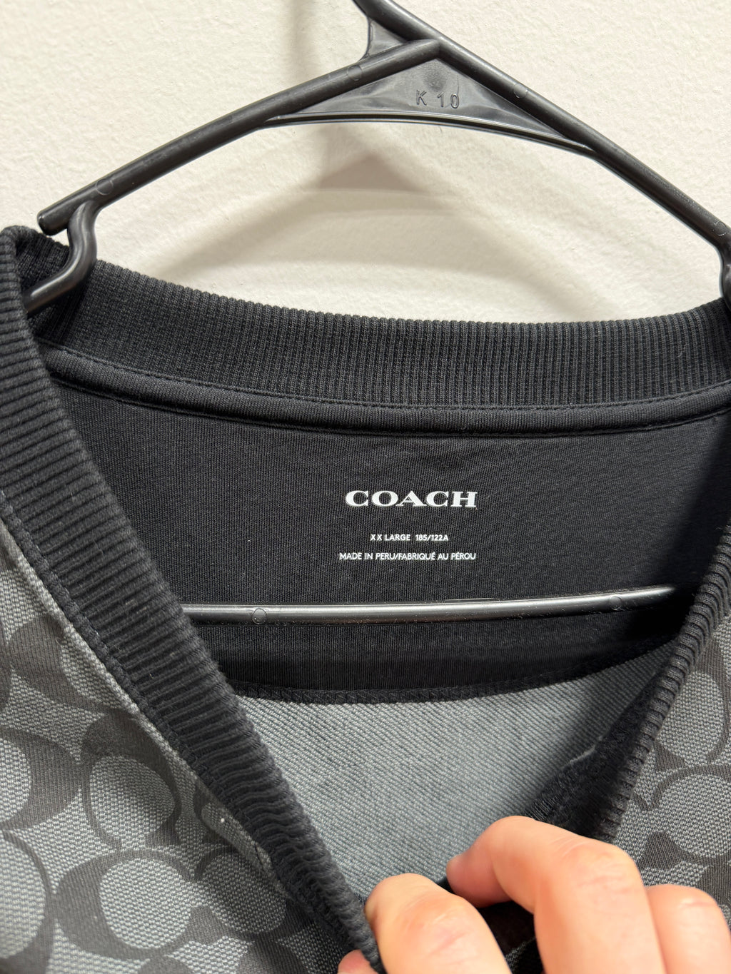 Coach Mens Mixed Media Logo SET Sz 2XL